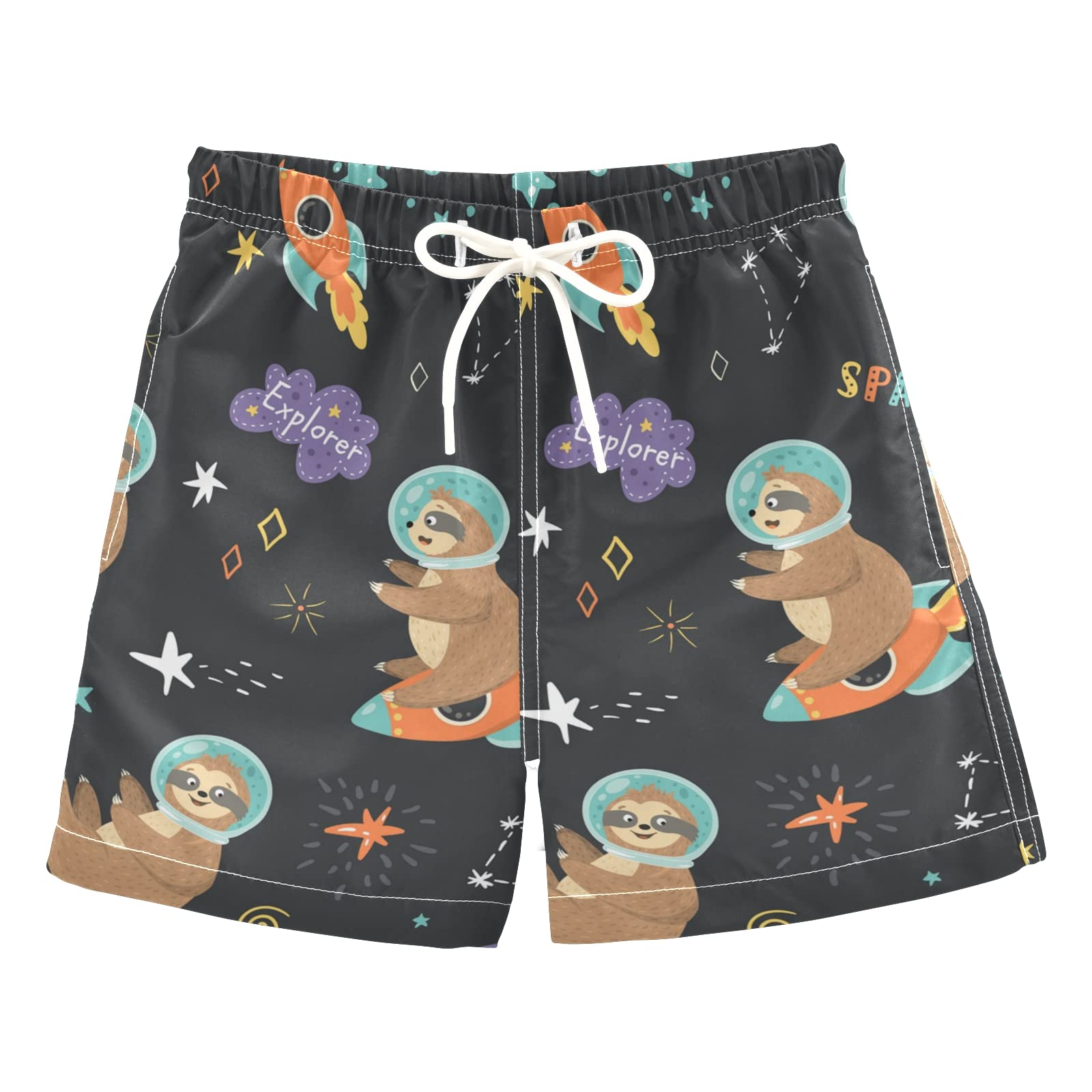 **Boys Swim Trunks for Kids 2-14 Years - Quick Dry Swim Shorts with UPF 50+ Sun Protection for Beach, Pool & Water Play**    *优化说明：*   - 增加关键词密度（如 