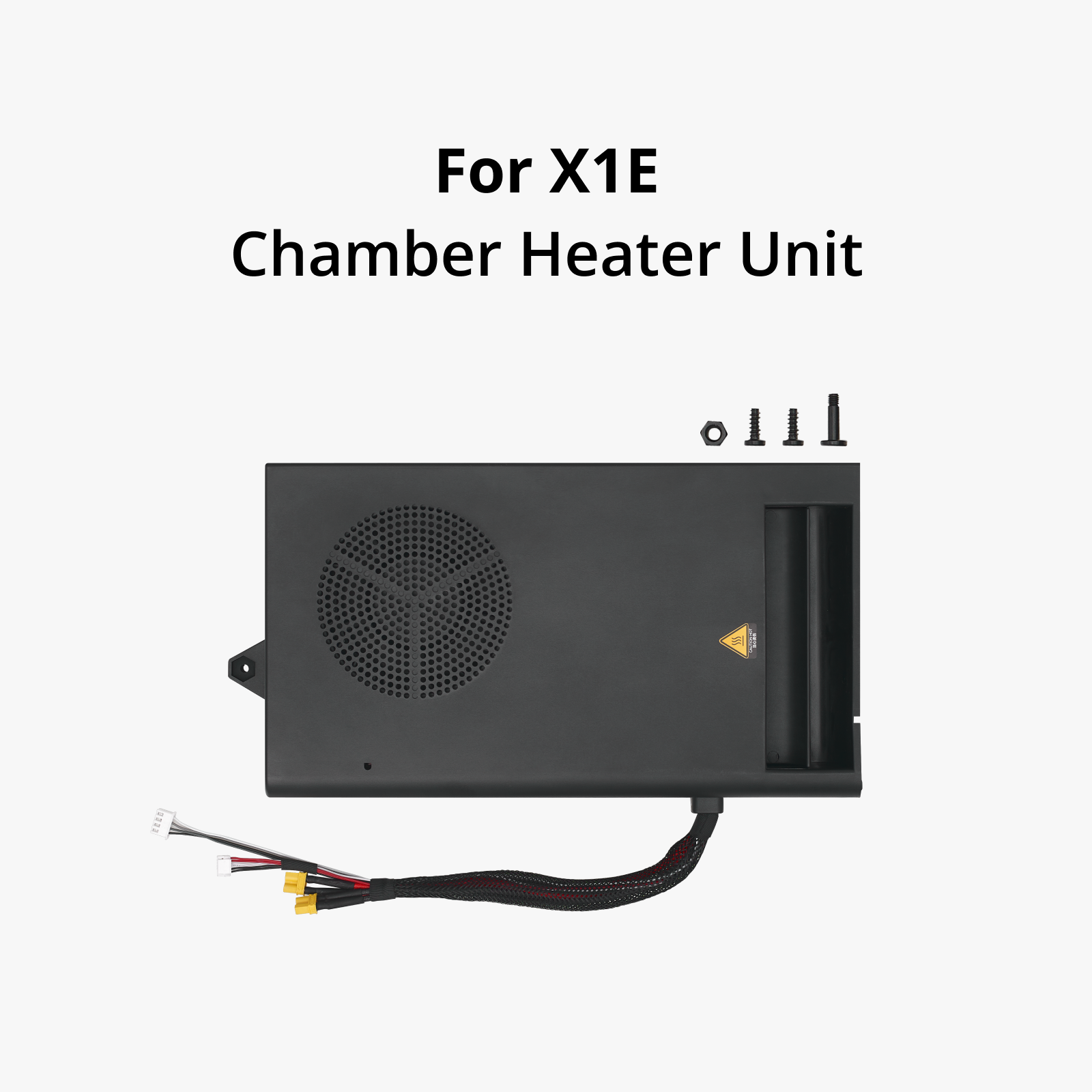 Bambu Lab X1E Chamber Heater Unit - High Performance 3D Printer Accessory for Stable Temperature Control | Perfect for ABS, Nylon & Professional 3D Printing Projects
