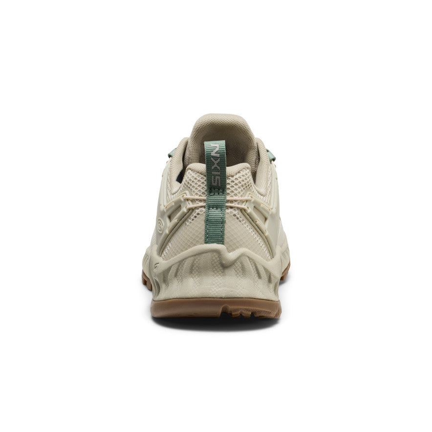 Women's NXIS EVO Waterproof Hiking Shoes - Abbey Stone/Iceberg Green | Lightweight Trail Running Shoes for Outdoor Adventures & Travel