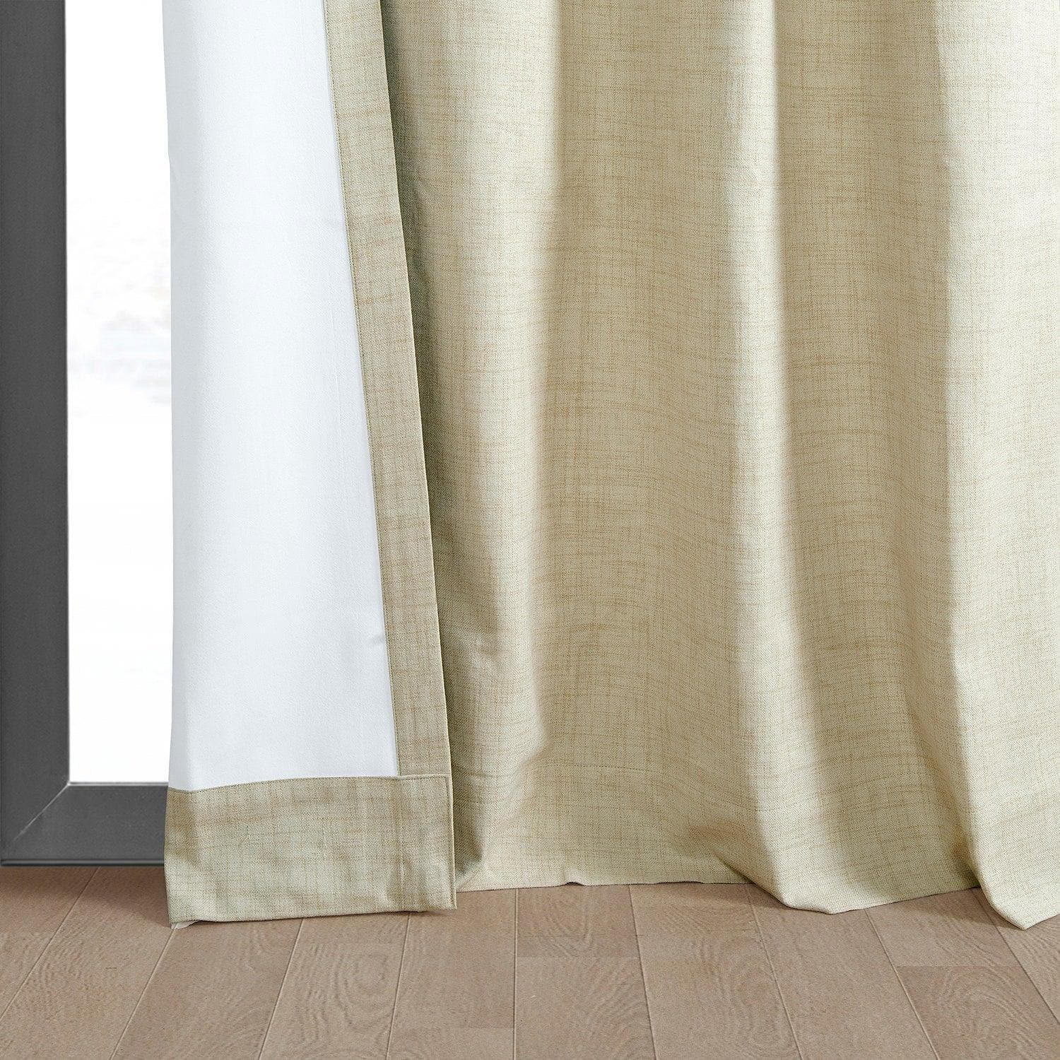 Natural Light Beige Grommet Thermal Insulated Blackout Curtains - Noise Reducing Room Darkening Window Drapes for Bedroom, Living Room & Nursery (54x84 Inches)