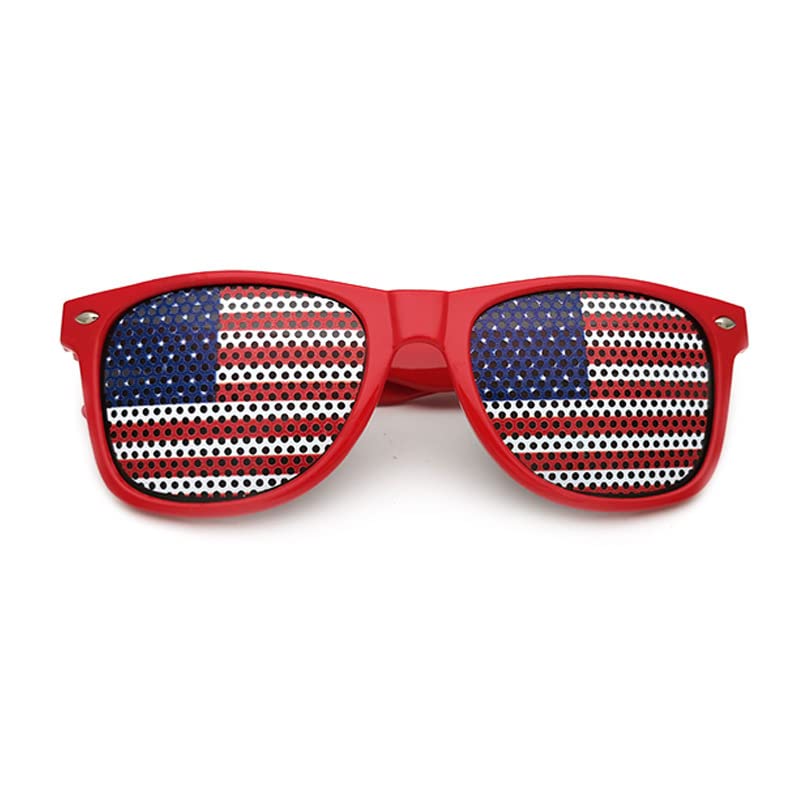 American Flag Glasses