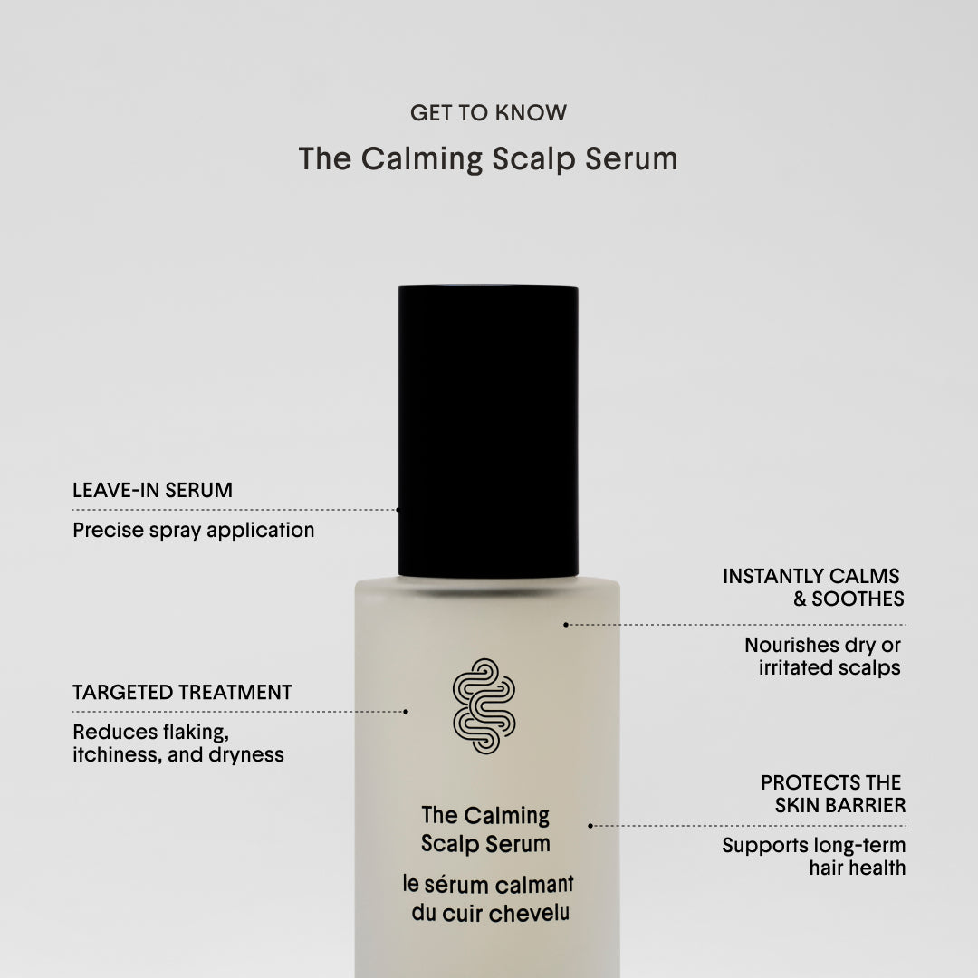 Soothing Scalp Serum for Dry & Itchy Scalp - Natural Hair Growth Treatment with Organic Ingredients - Perfect for Daily Use & Relaxing Scalp Massage
