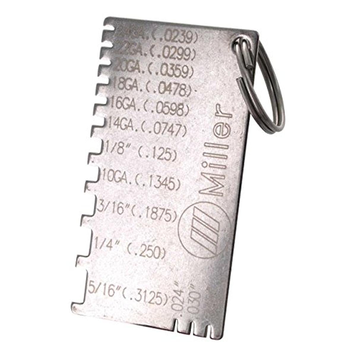 Miller Electric 229895 Wire Metal Size Gauge - Precision Measuring Tool for Electrical Wiring, Automotive, and DIY Projects