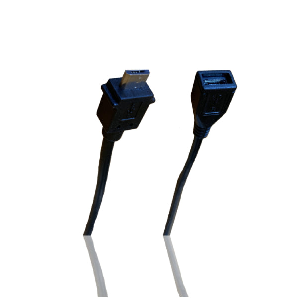 Female to Male MicroUSB 4.8mm Adapter Cable - Perfect for Smartphones, Tablets, and Portable Devices Charging & Data Transfer