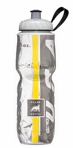 Polar Bottle Team Sport 24oz (710mL) Insulated Water Bottle - BPA Free, Leak Proof, Durable for Cycling, Running, Gym & Outdoor Activities