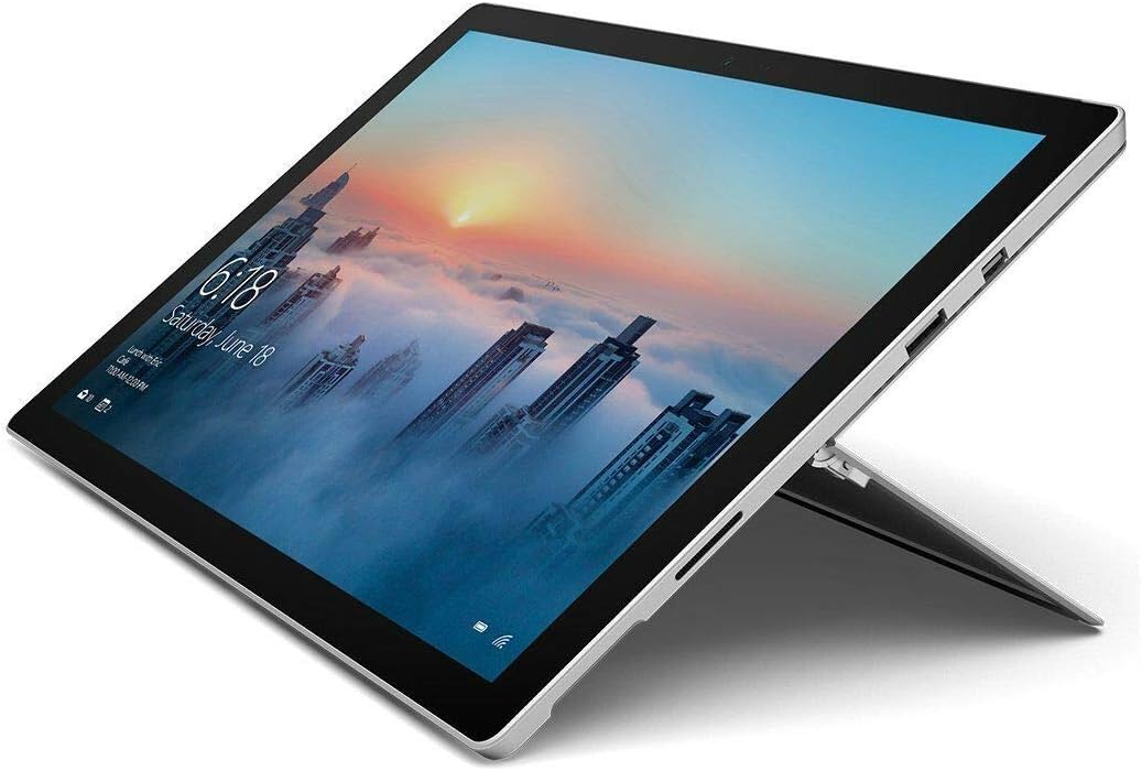 Refurbished Microsoft Surface Pro 4 - Intel Core M Processor, 4GB RAM, 128GB SSD, Windows 10 | Premium 2-in-1 Laptop Tablet for Business, Students & Creative Professionals | Perfect for Remote Work, Note-Taking & Digital Art
