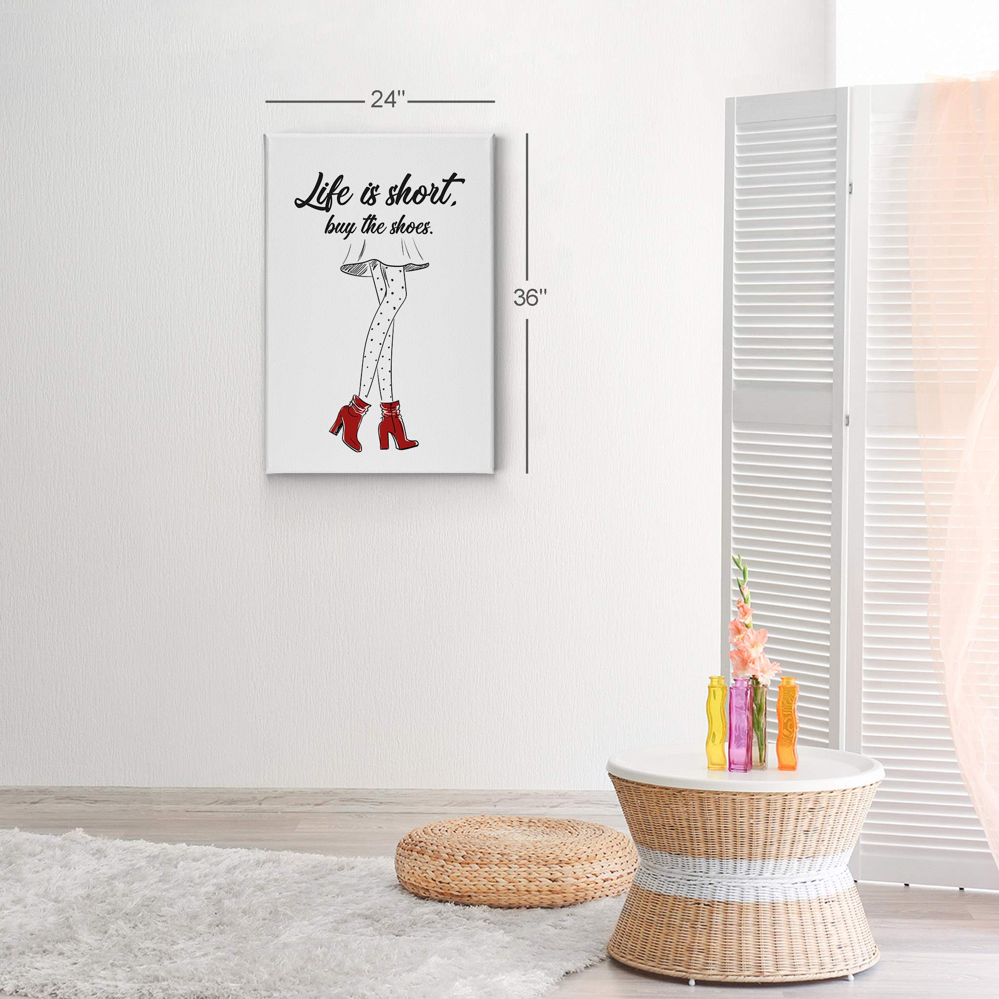 Life is Short Buy the Shoes
