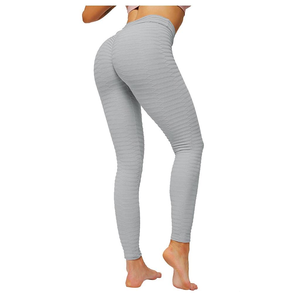 LING LANG Women's High Waist Tummy Control Yoga Pants - Thermal Warm Workout Leggings, Lounge Sweatpants for Yoga, Running & Casual Wear