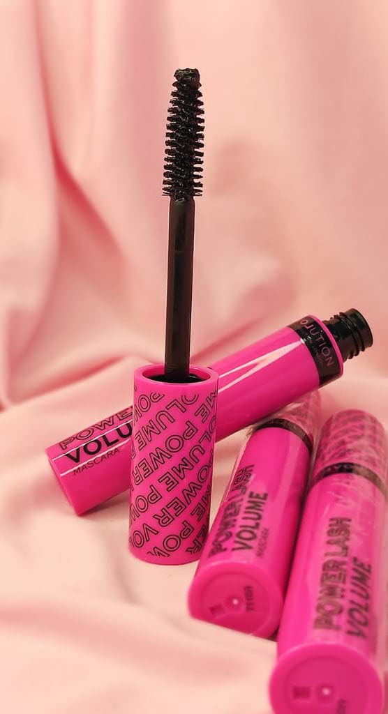Makeup Revolution Power Lash Volume Mascara - Lengthening & Volumizing Mascara for Dramatic Lashes | Cruelty-Free & Vegan | Perfect for Night Out, Date Night, or Special Occasions