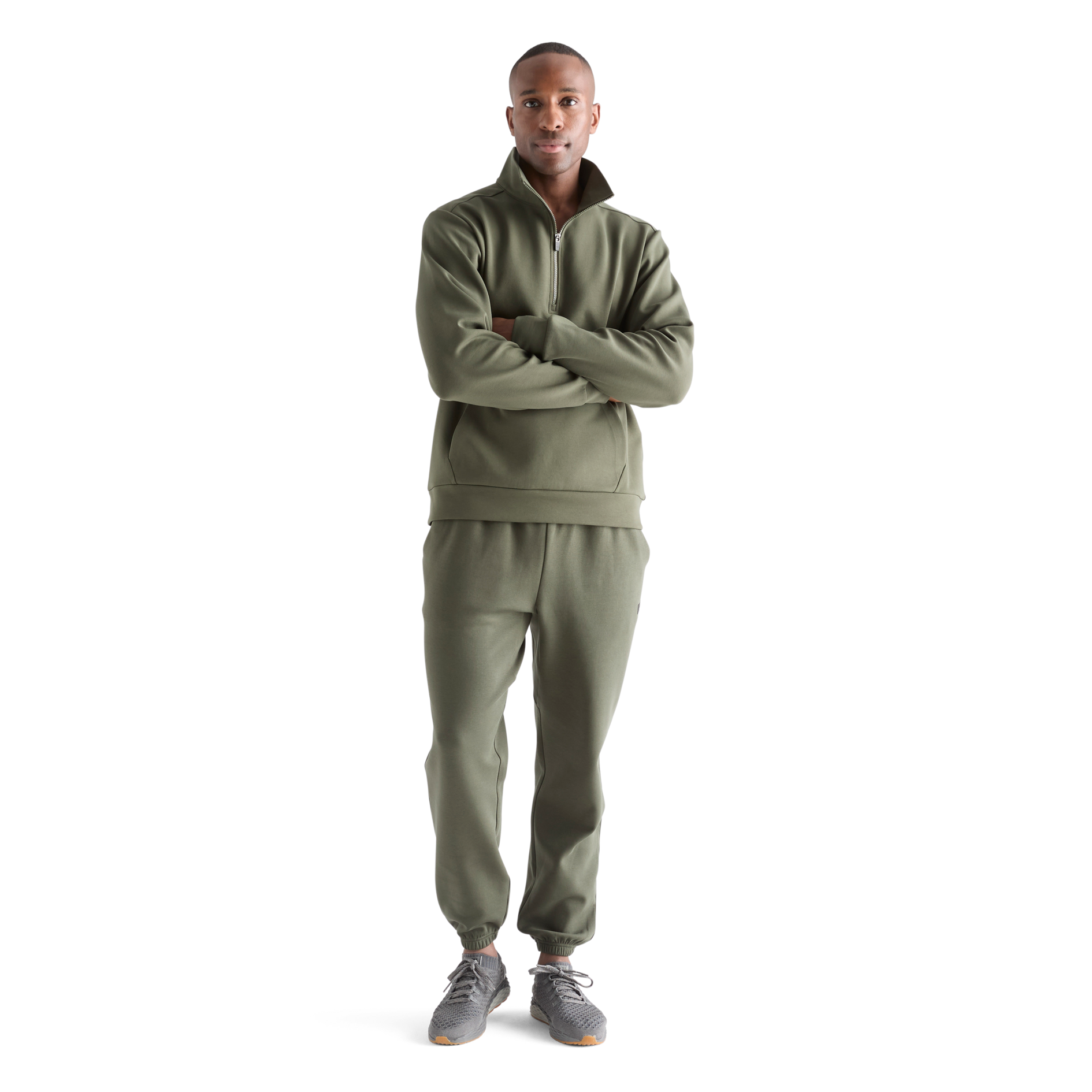Men's Allday Elements 1/4 Zip Pullover Fleece Jacket - Lightweight Outdoor Hiking & Casual Wear for All Seasons