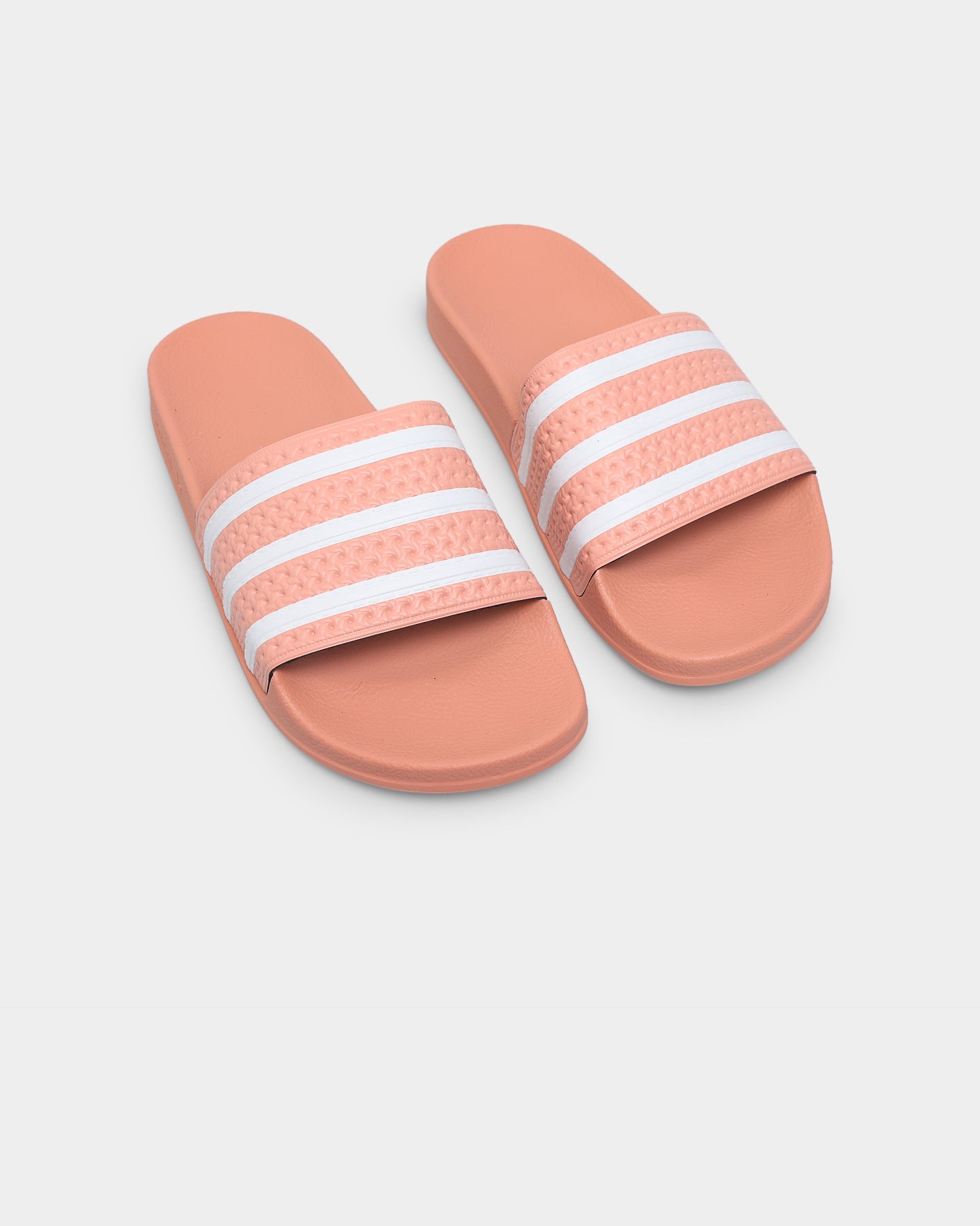 Adidas Adilette Slides Core - Comfortable Unisex Sandals in Ambient Blush & Cloud White - Perfect for Pool, Beach, Gym & Casual Wear