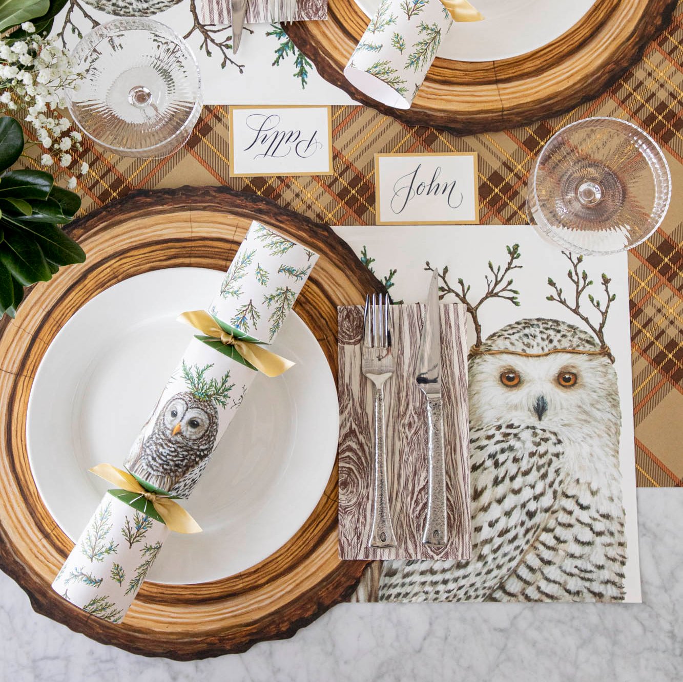 Natural Wood Slice Placemats - Rustic Round Wooden Coasters for Table Decor - Perfect for Farmhouse, Wedding, and Holiday Dining Decorations