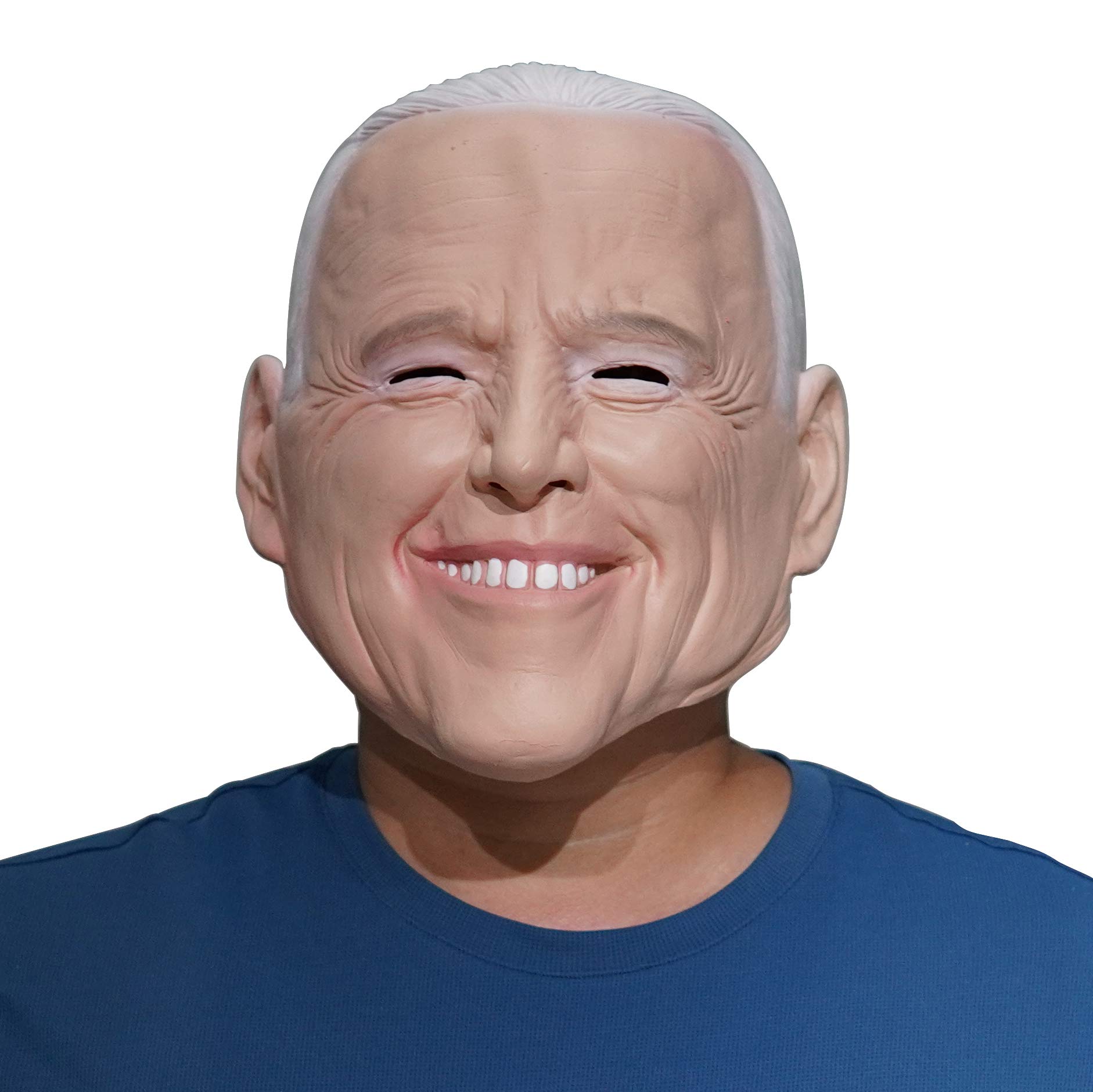 Latex Halloween Masks - Smiley, Old Man & Funny Masks for Adults | Cosplay Costume Party Accessories | Perfect for Halloween, Themed Parties & Scary Events