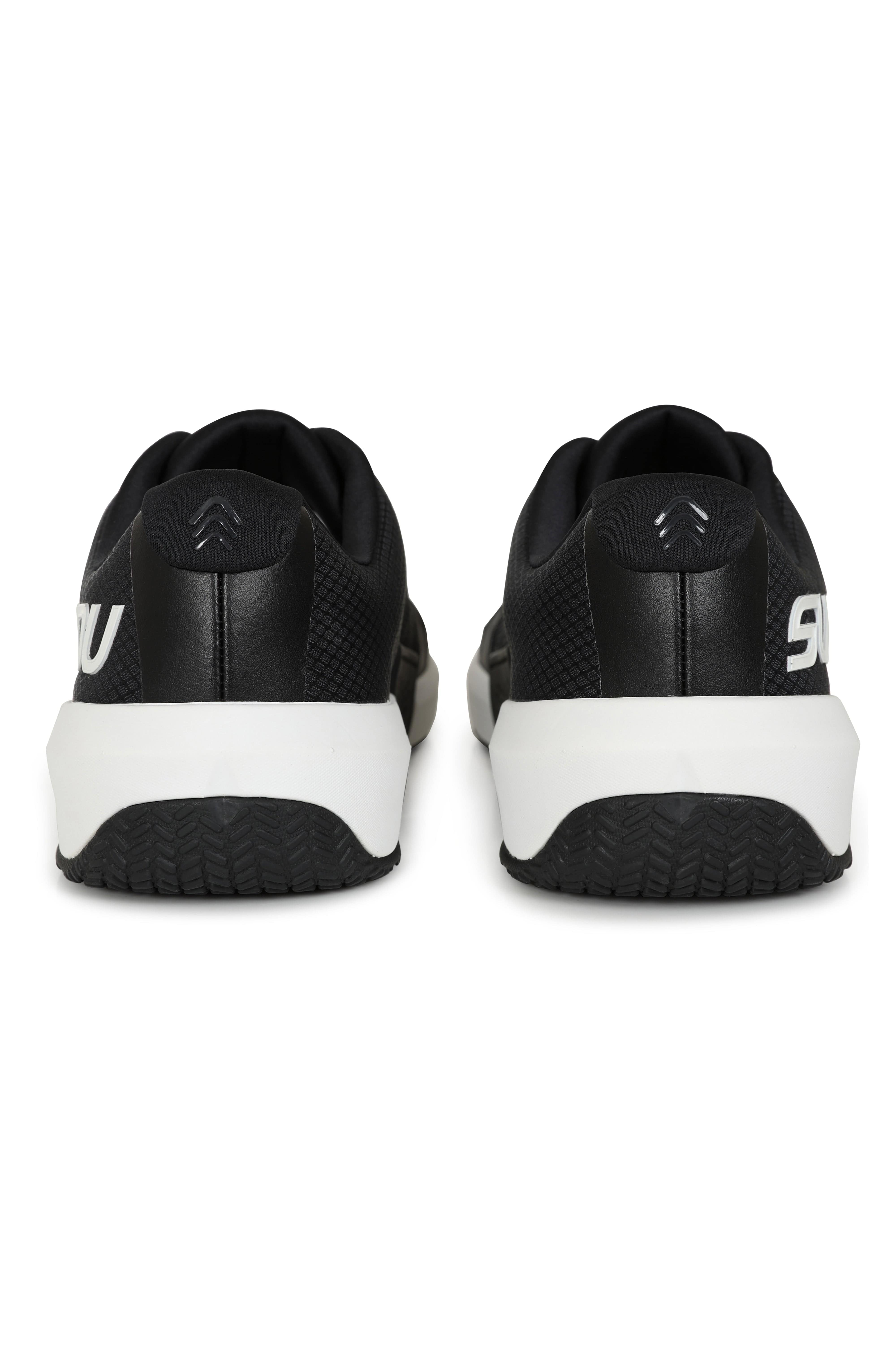STL 01 Running Shoes for Men & Women - Lightweight Training Shoes for Gym, Jogging & Workouts - Breathable Black Athletic Sneakers