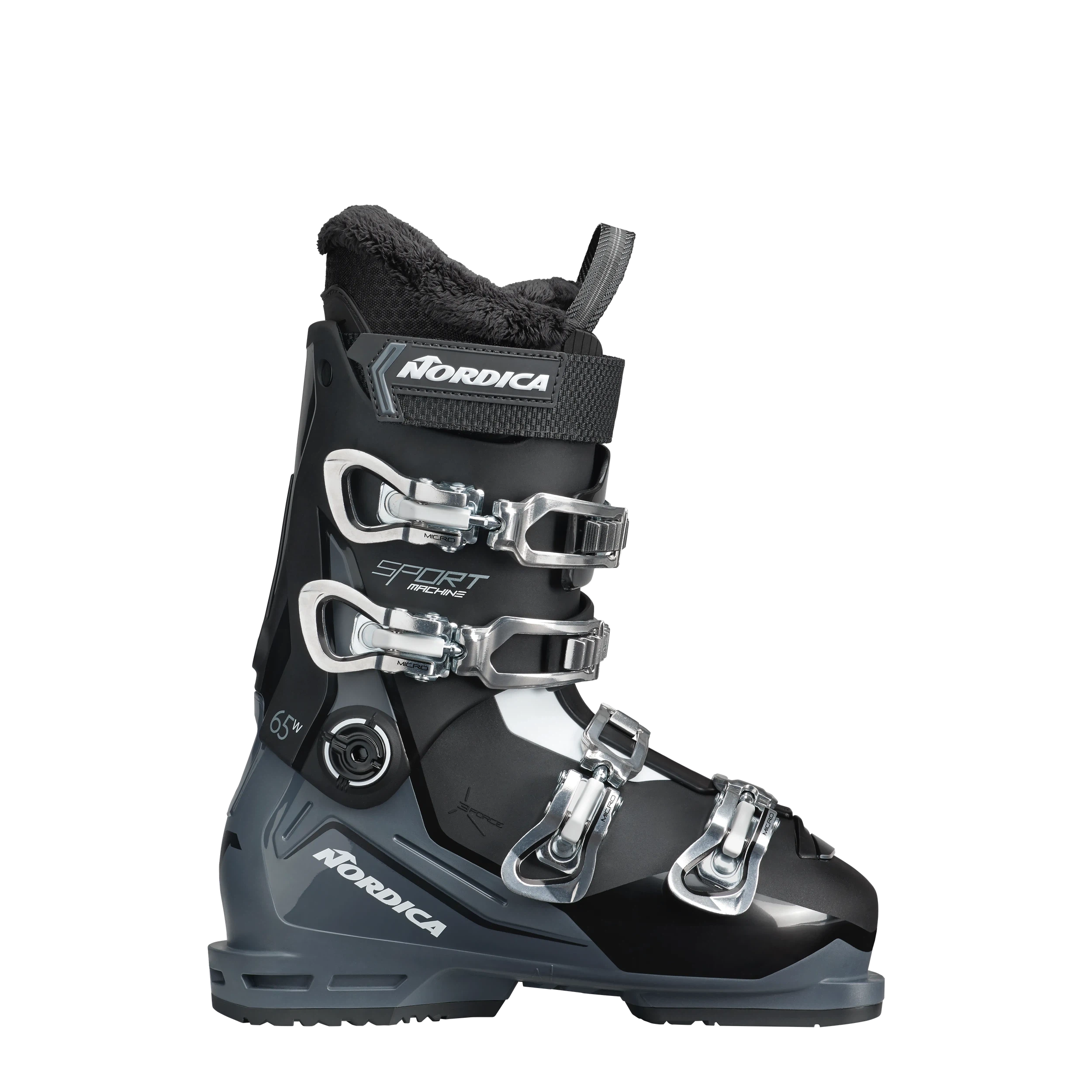 Nordica Sportmachine 3 65 W Ski Boots 2025 - Women's All-Mountain Ski Boots for Comfort & Performance | Perfect for Alpine Skiing & Winter Sports