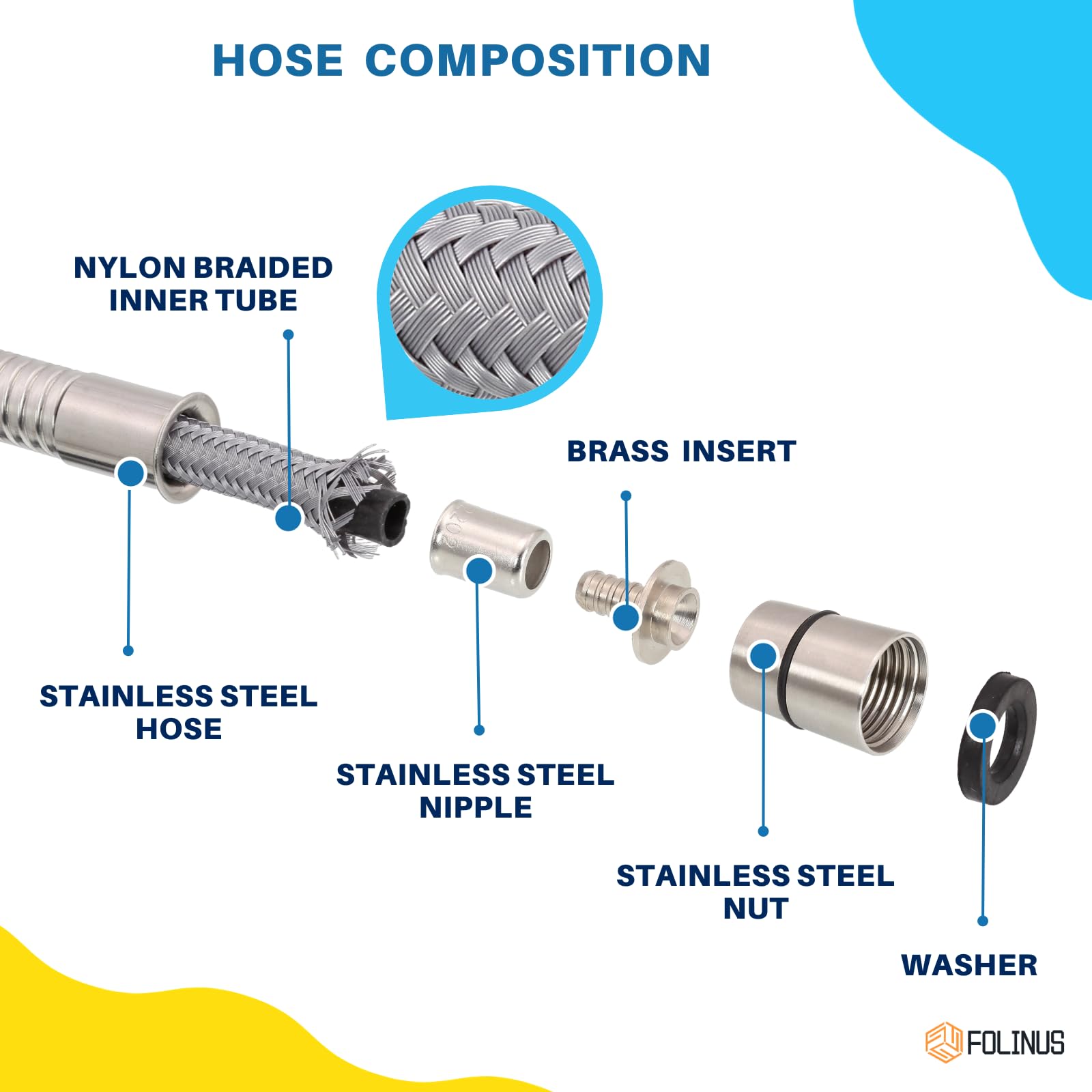 Stainless Steel Shower Hose 59