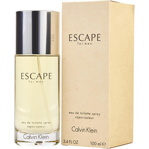 Calvin Klein Escape Men's Eau De Toilette Spray - Fresh Citrus & Spicy Scent for Men | Long-Lasting Cologne for Date Night, Office & Everyday Wear