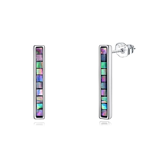 Abalone Shell Stud Long