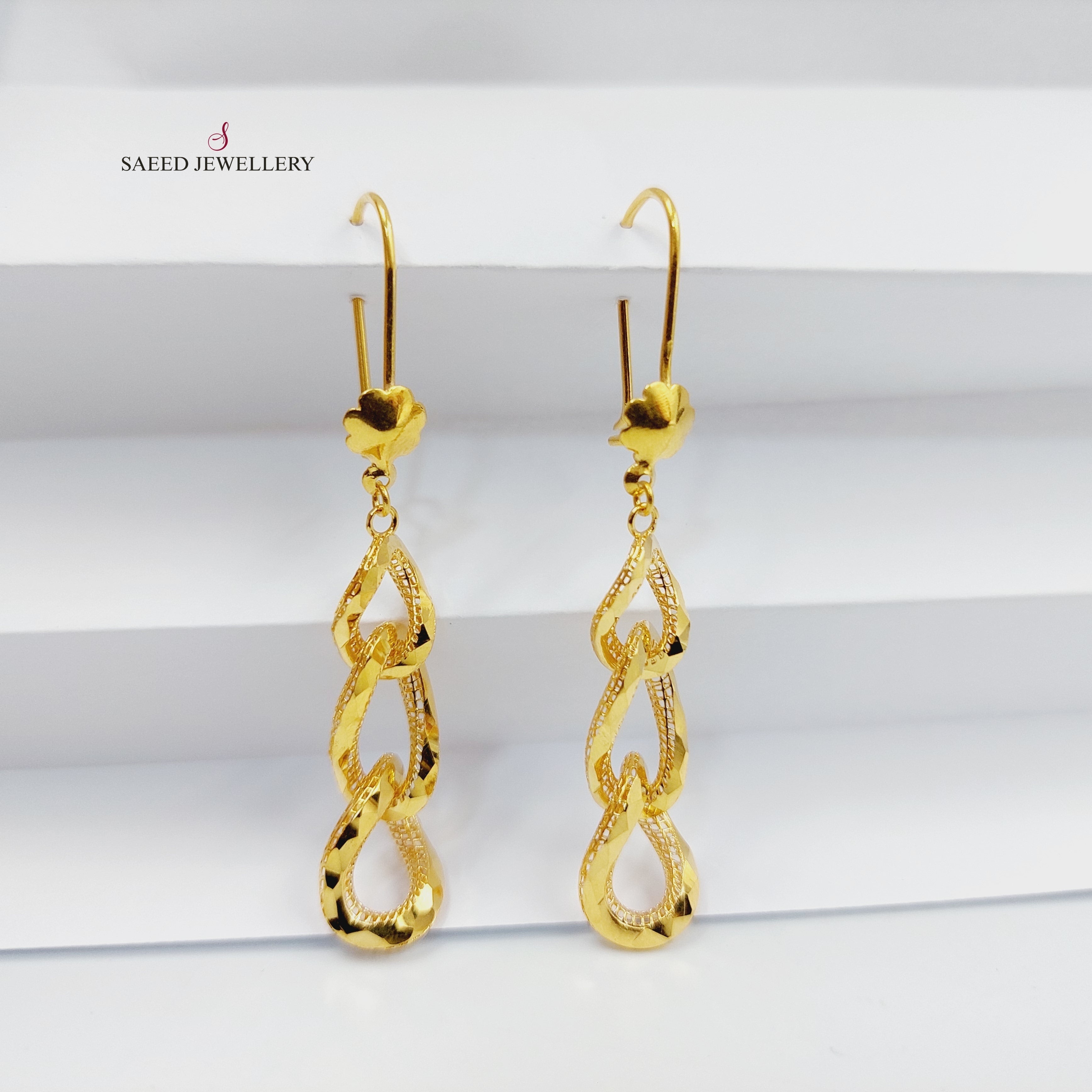 Luxury Cuban Link Earrings for Women - 14K Gold Plated Hip Hop Jewelry - Perfect for Parties, Gifts & Everyday Wear