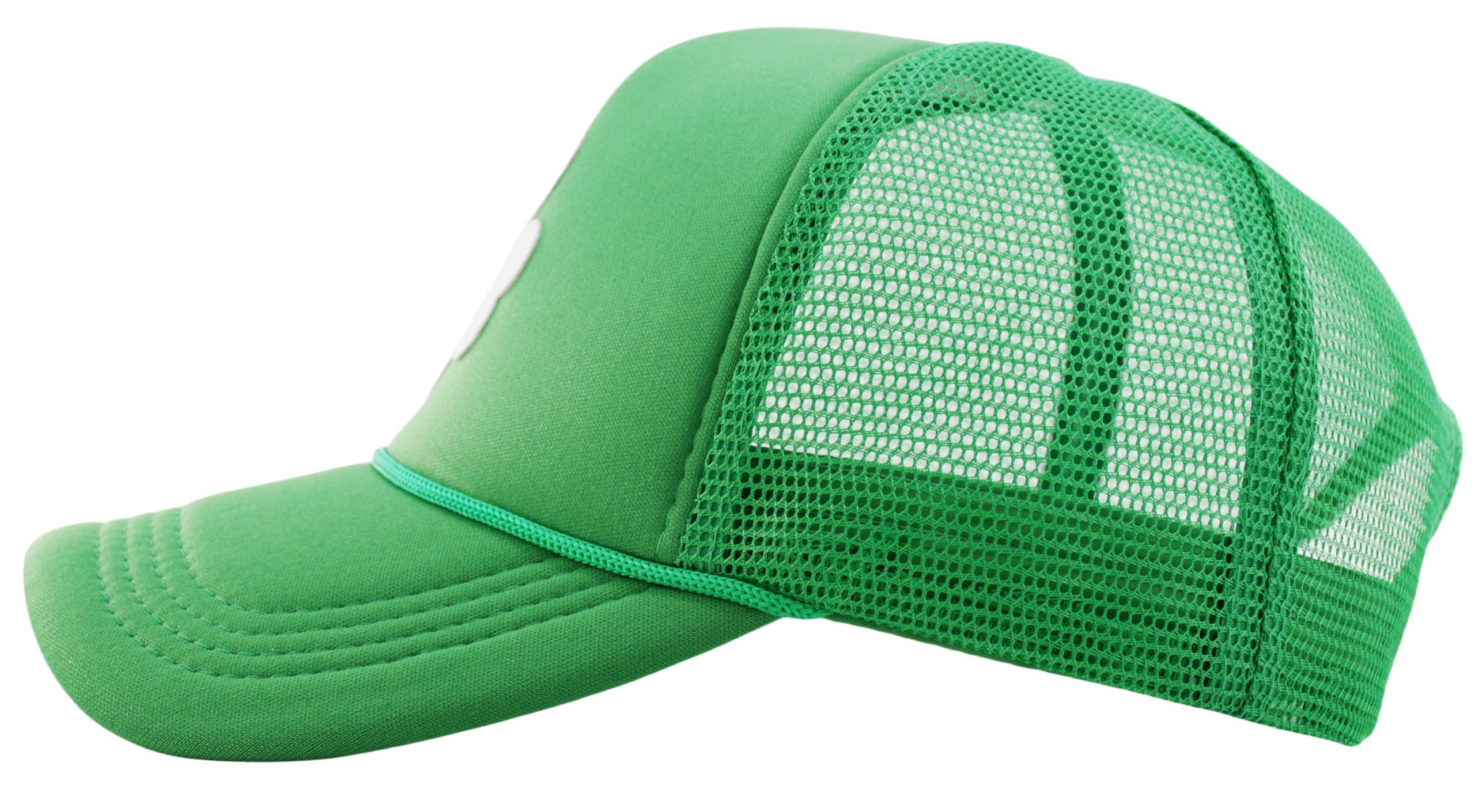 St. Patrick's Day Shamrock Hat for Men & Women - Green Clover Baseball Cap with 3-Leaf Design | Irish Party Accessories for Parades, Festivals & Themed Events