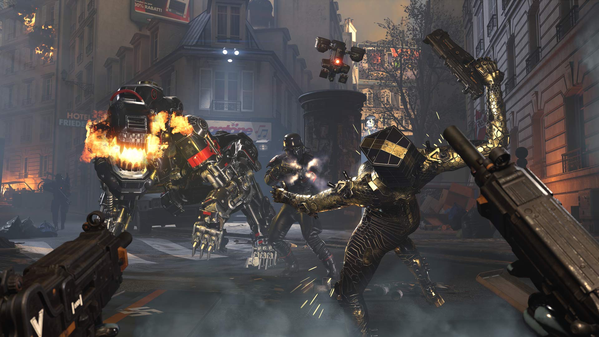 Wolfenstein Youngblood Deluxe Edition for Nintendo Switch - Action Adventure Game with Co-op Mode | Perfect for Gaming Parties & Family Fun Nights