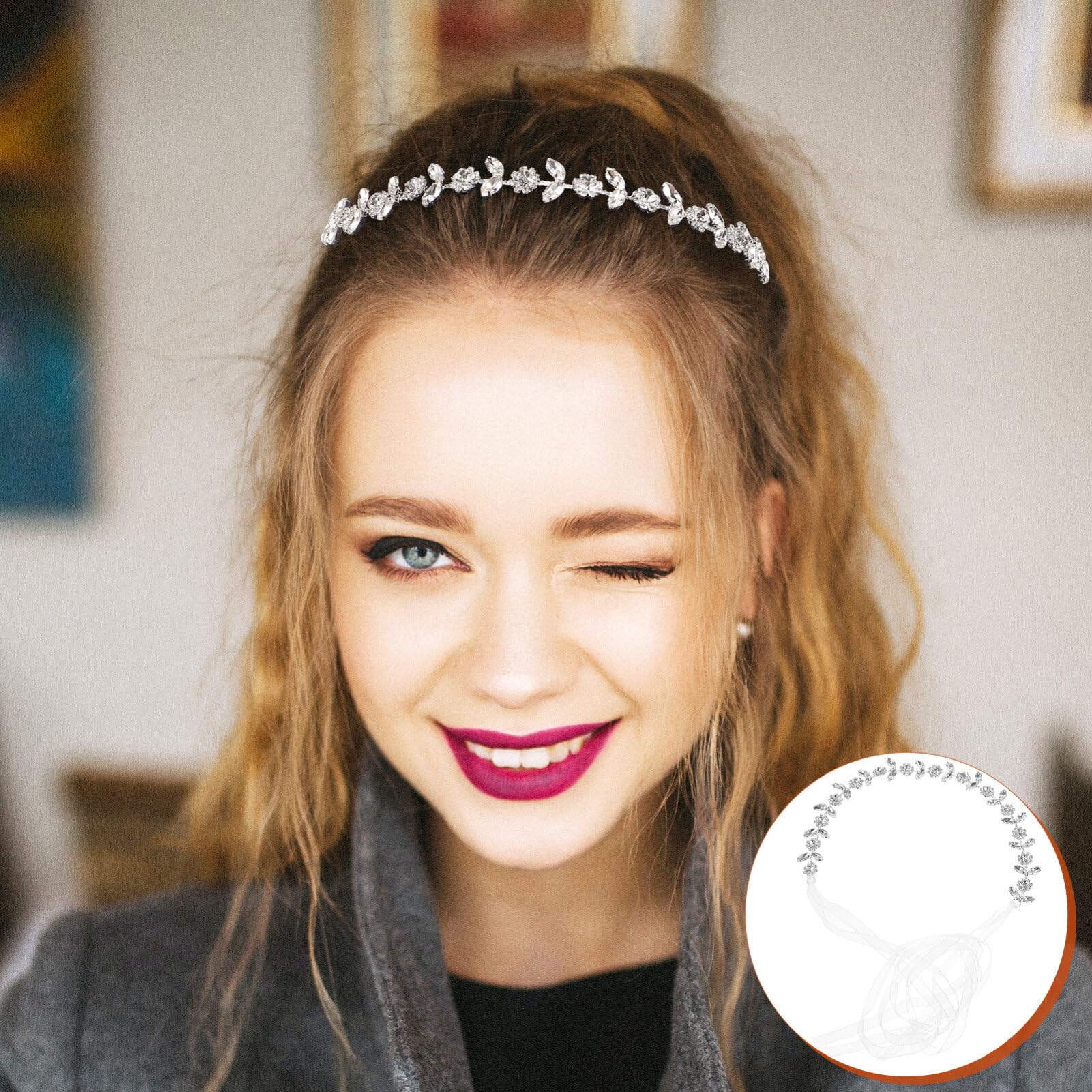 GALPADA Bridal Hair Accessories Set - Rhinestone Headbands, Hair Ties & Wedding Hairpieces for Women & Girls - Elegant Alloy Hair Jewelry for Brides, Bridesmaids & Special Occasions | Perfect for Weddings, Prom, Parties & Formal Events