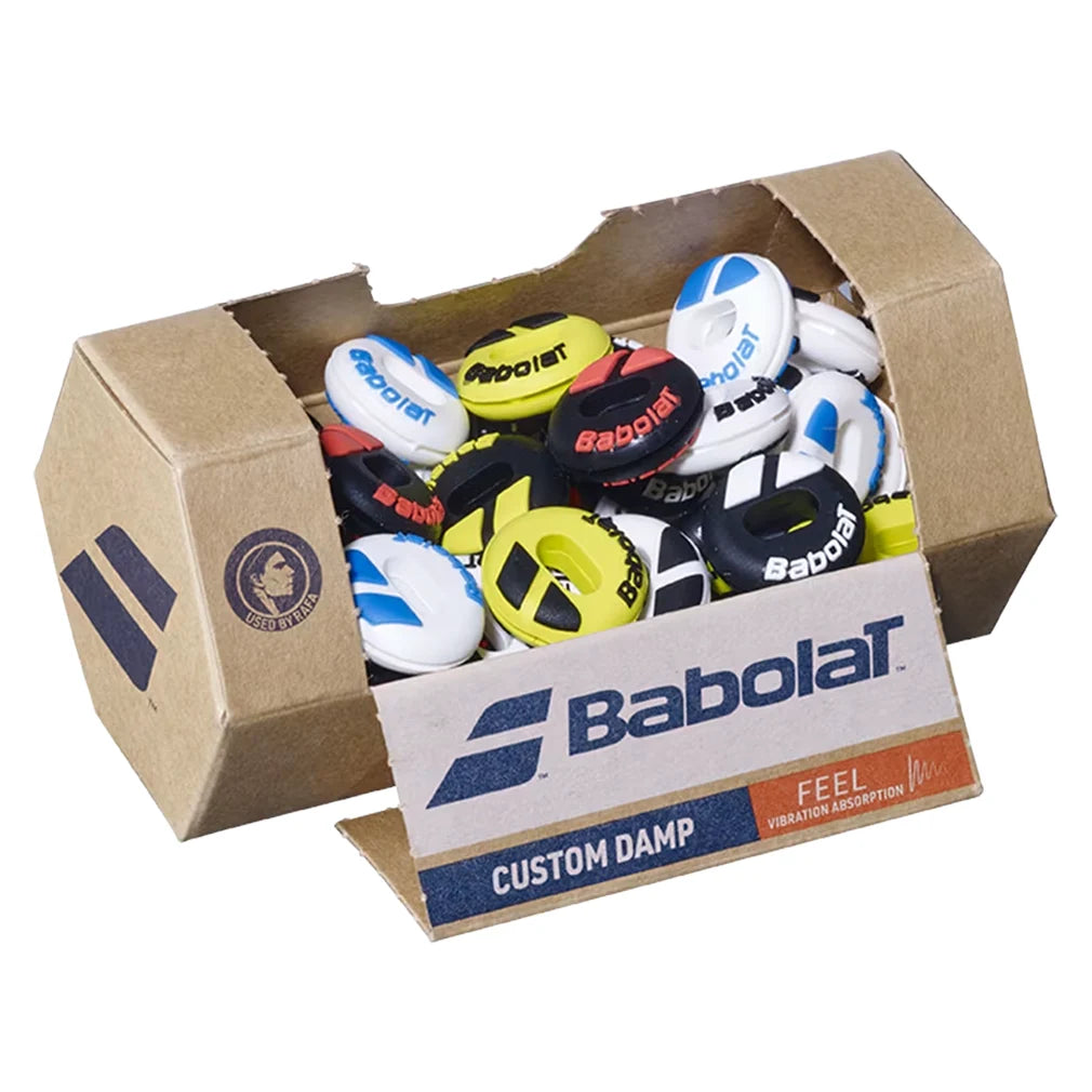 Custom Tennis Dampener X48 - Vibration Absorber for Tennis Rackets | Perfect for Professional Players & Beginners | Use for Tournament Play, Practice Sessions & Recreational Games
