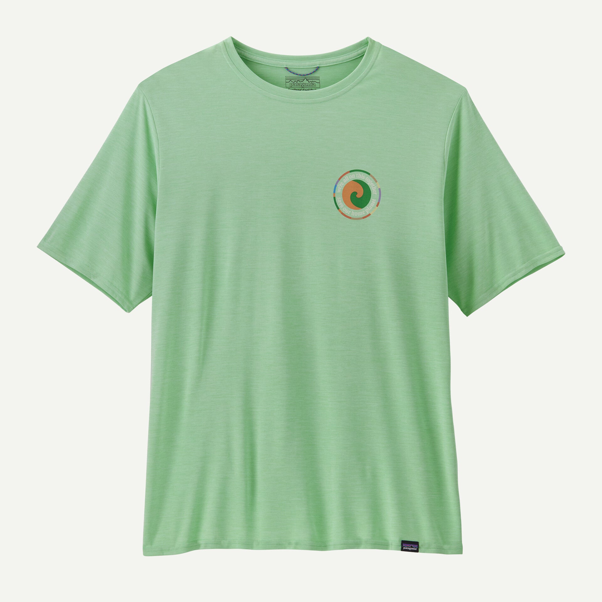 Men's Capilene® Cool Daily Graphic T-Shirt - Moisture Wicking & Breathable Activewear for Hiking, Running & Outdoor Adventures