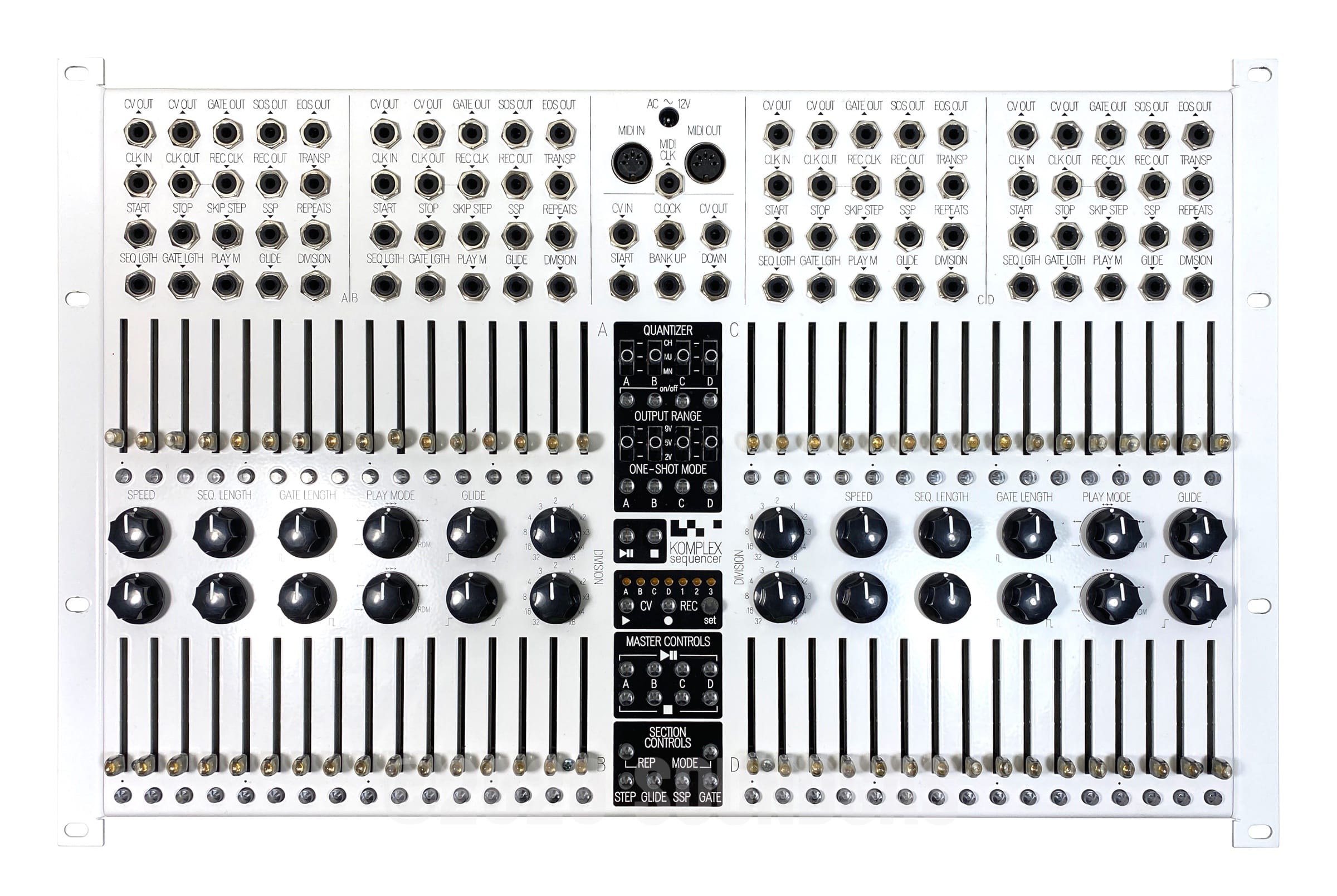Koma Komplex Sequencer - Advanced Modular Eurorack Sequencer for Electronic Music Production | Perfect for Live Performances & Studio Recording