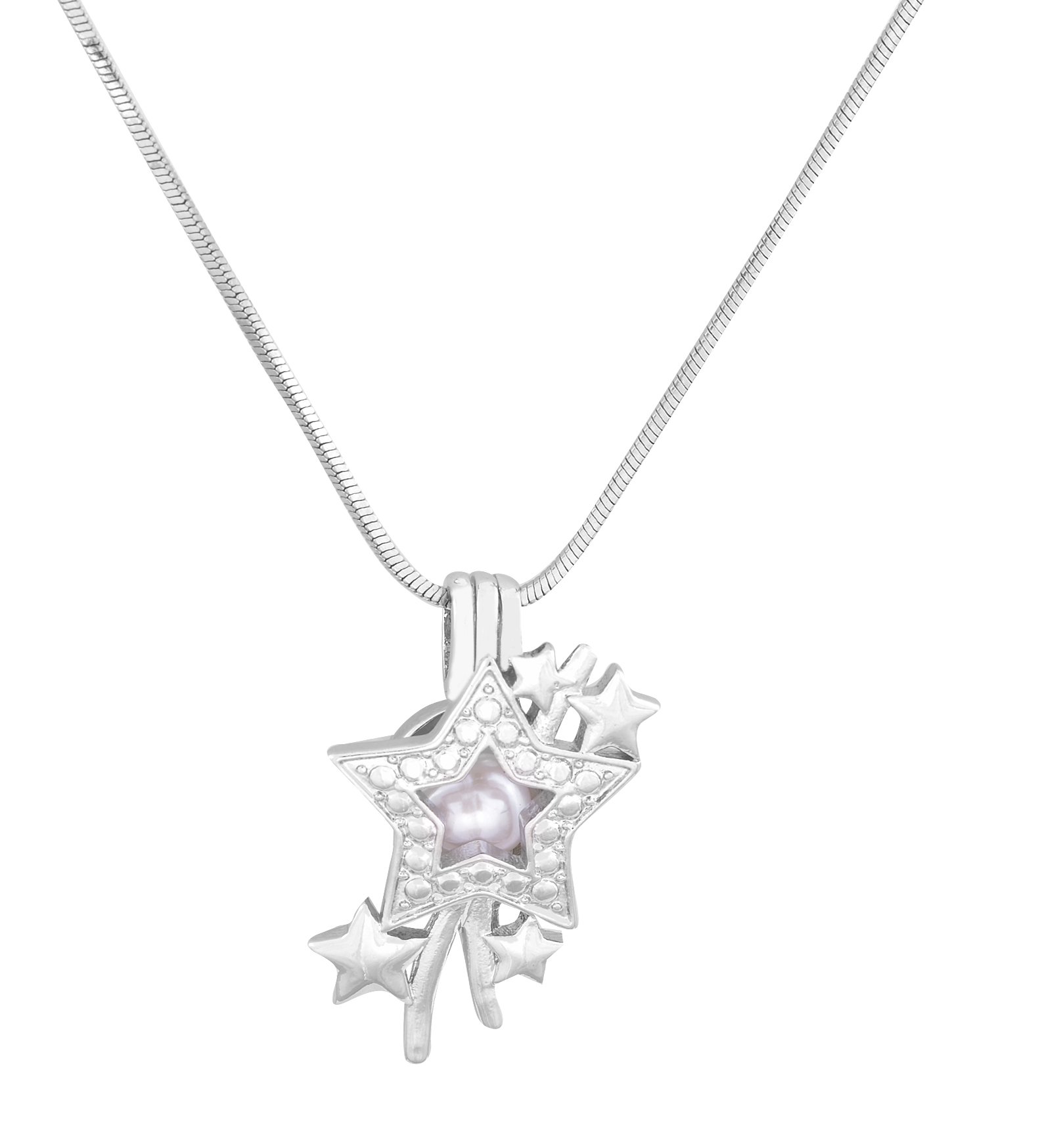 10PCS Pearl Pendant Necklace for Women - Jewelry Making & Aromatherapy