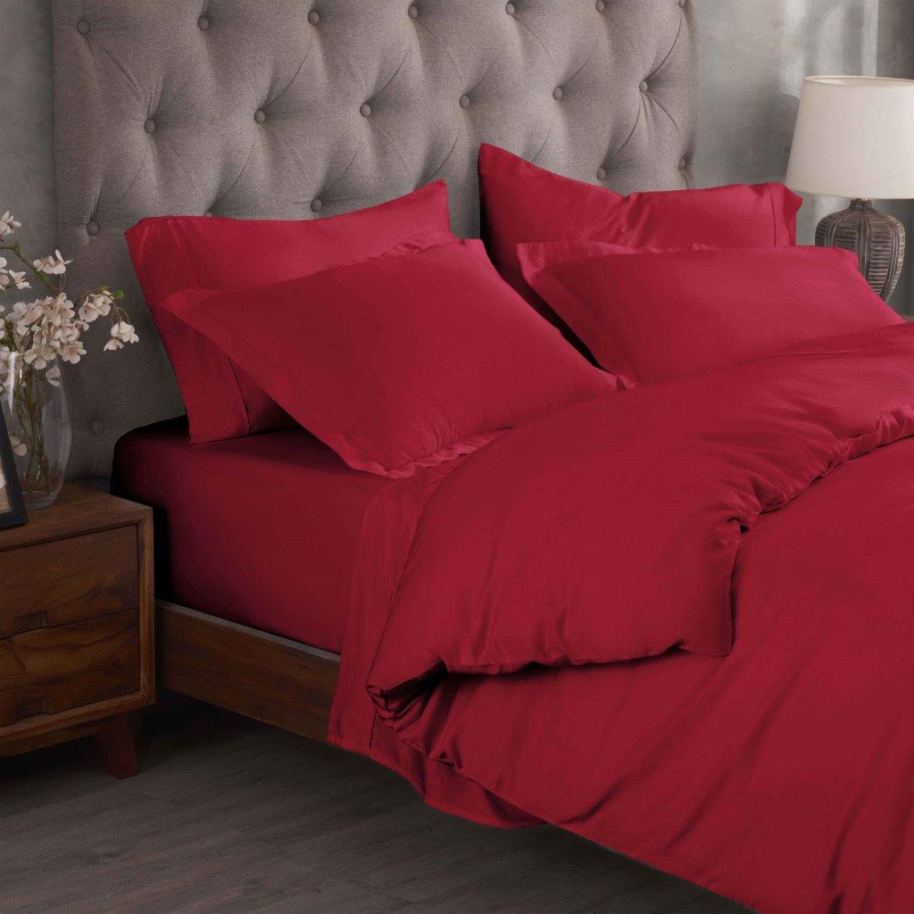 Premium 100% Egyptian Cotton Duvet Cover Set - 300 Thread Count, Breathable & Soft Bedding for All Seasons - Perfect for Master Bedroom, Guest Room & Luxury Hotels