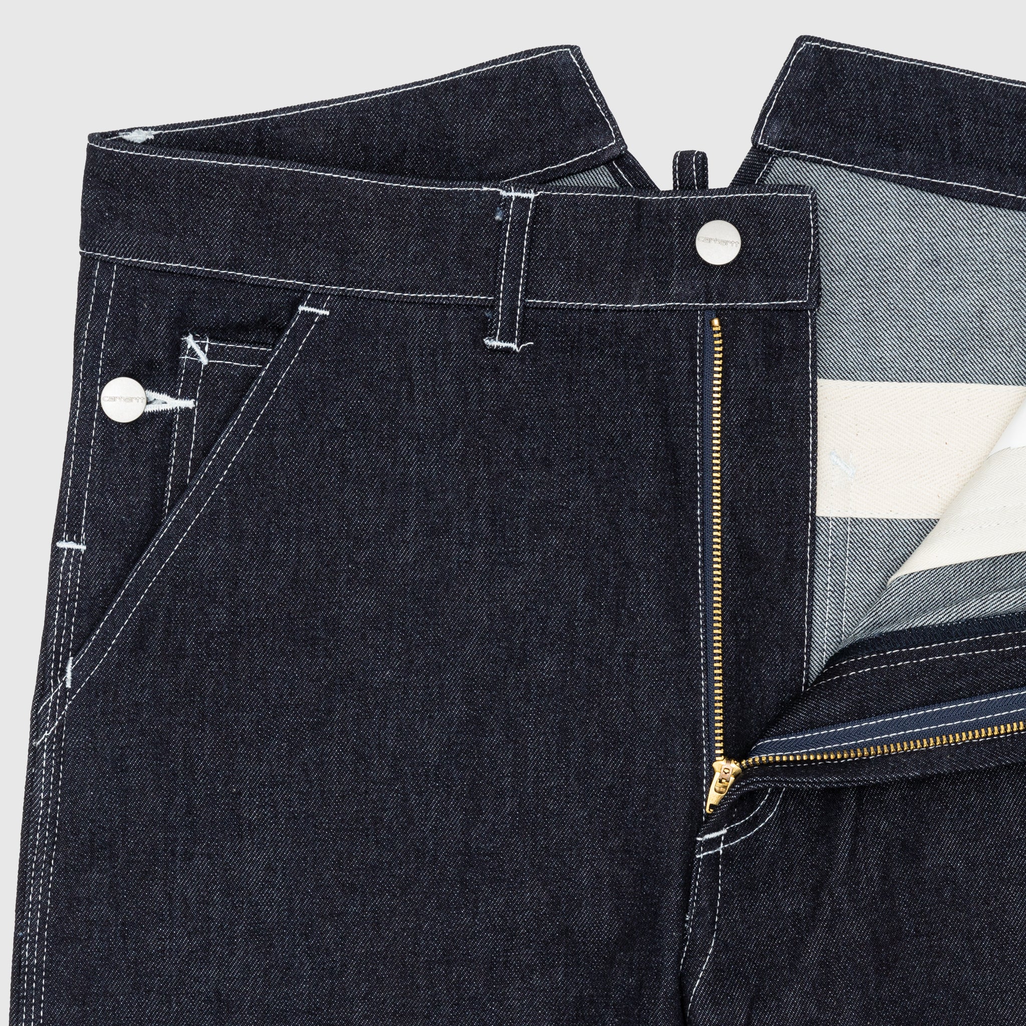 Carhartt WIP Denim Jeans for Men & Women - Durable Workwear & Street Style Pants for Everyday Wear, Work, and Outdoor Activities