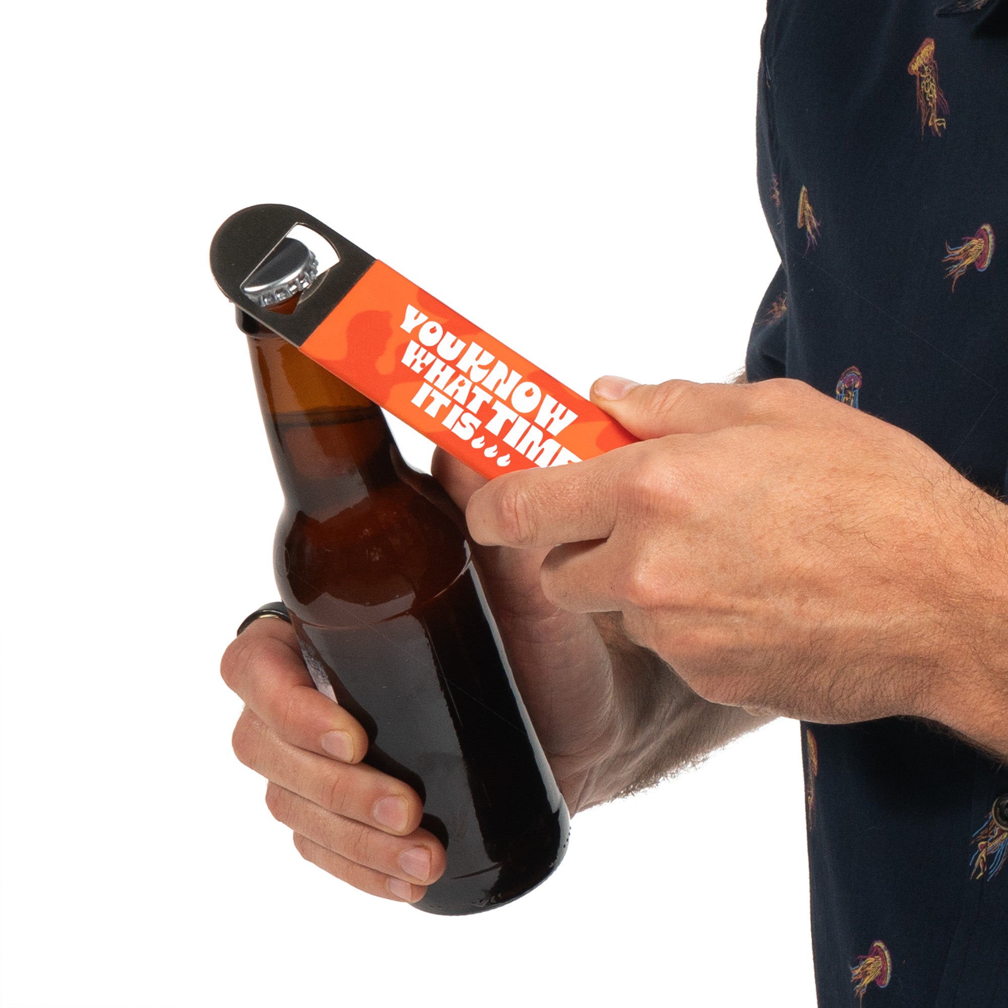 Premium Stainless Steel Bottle Opener - Durable & Rust-Proof for Beer, Soda & Home Bar Use - Perfect for Parties, BBQs & Outdoor Adventures