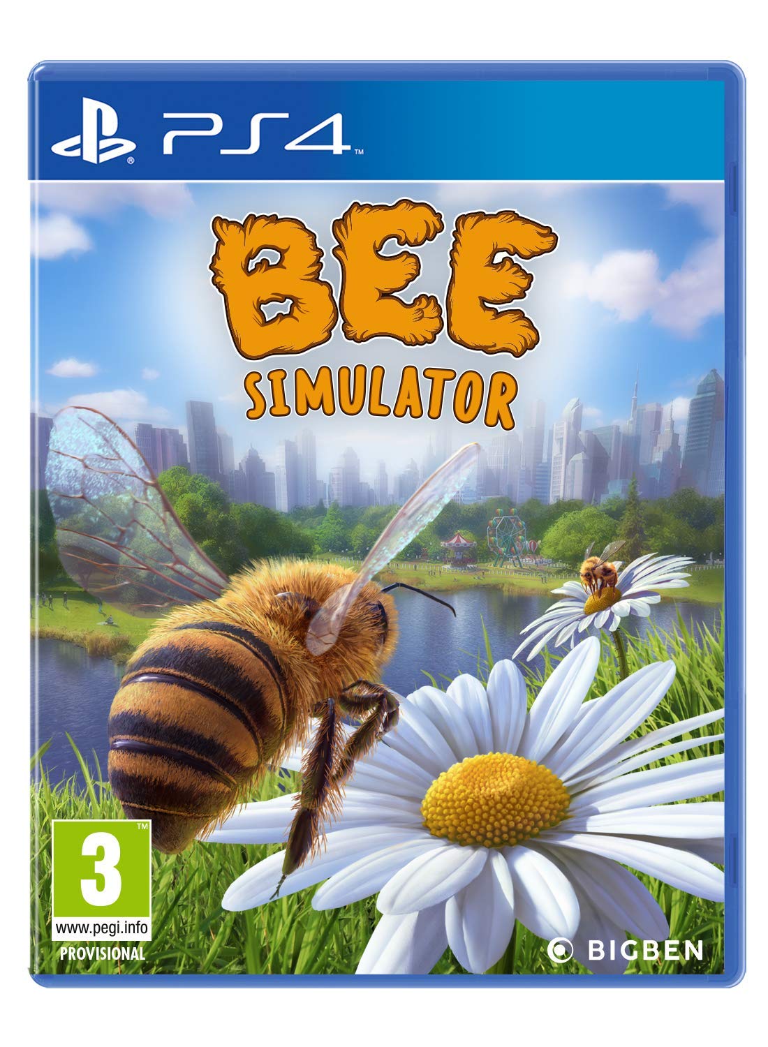 Bee Simulator Game for PlayStation 4 (PS4) - Realistic Nature Adventure Simulation - Perfect for Kids & Family Game Night, Educational Wildlife Exploration