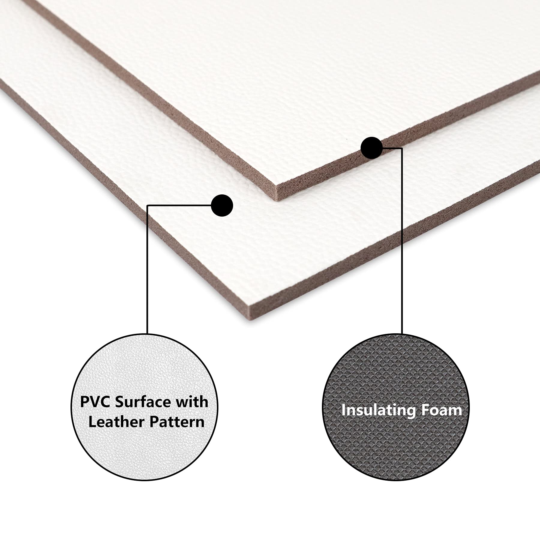 BJADE'S Window Air Conditioner Side Insulation Foam Panels - Summer & Winter AC Insulation Kit for Indoor Window AC Units | Energy Saving, Weatherproof Seal for Home & Office Use