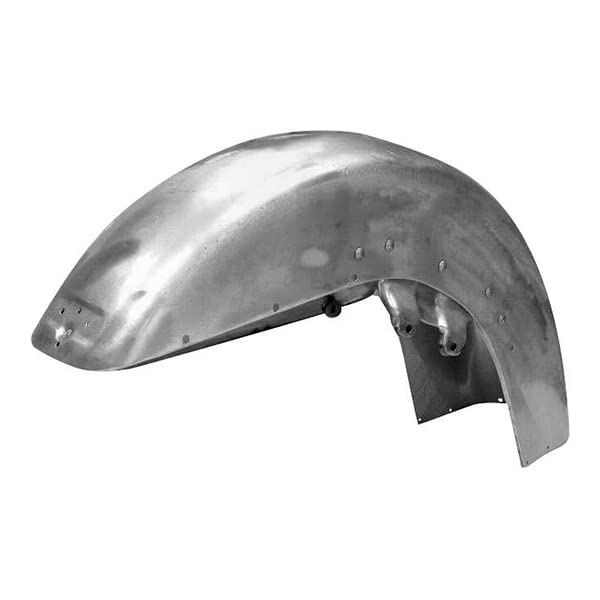 1995 Harley Davidson FLHR Road King Custom Front Fender with Holes - Compatible with 1987-2011 FL Touring Models | Durable Replacement Part by Bikers Choice | Perfect for Motorcycle Restoration & Custom Builds