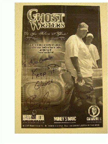 Ghost Writers Band Signed Autograph Promo Poster - Limited Edition Collectible for Music Fans & Memorabilia Enthusiasts | Perfect for Home Decor, Music Rooms & Fan Gifts