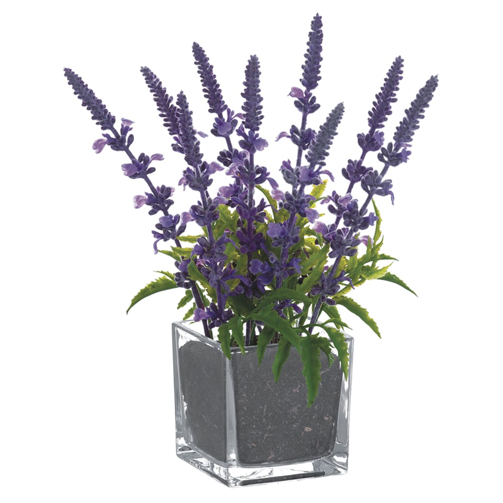 10 Pack Artificial Lavender Silk Flowers - Realistic Fake Lavender Bouquet for Home Decor, Wedding Centerpieces, and Table Arrangements