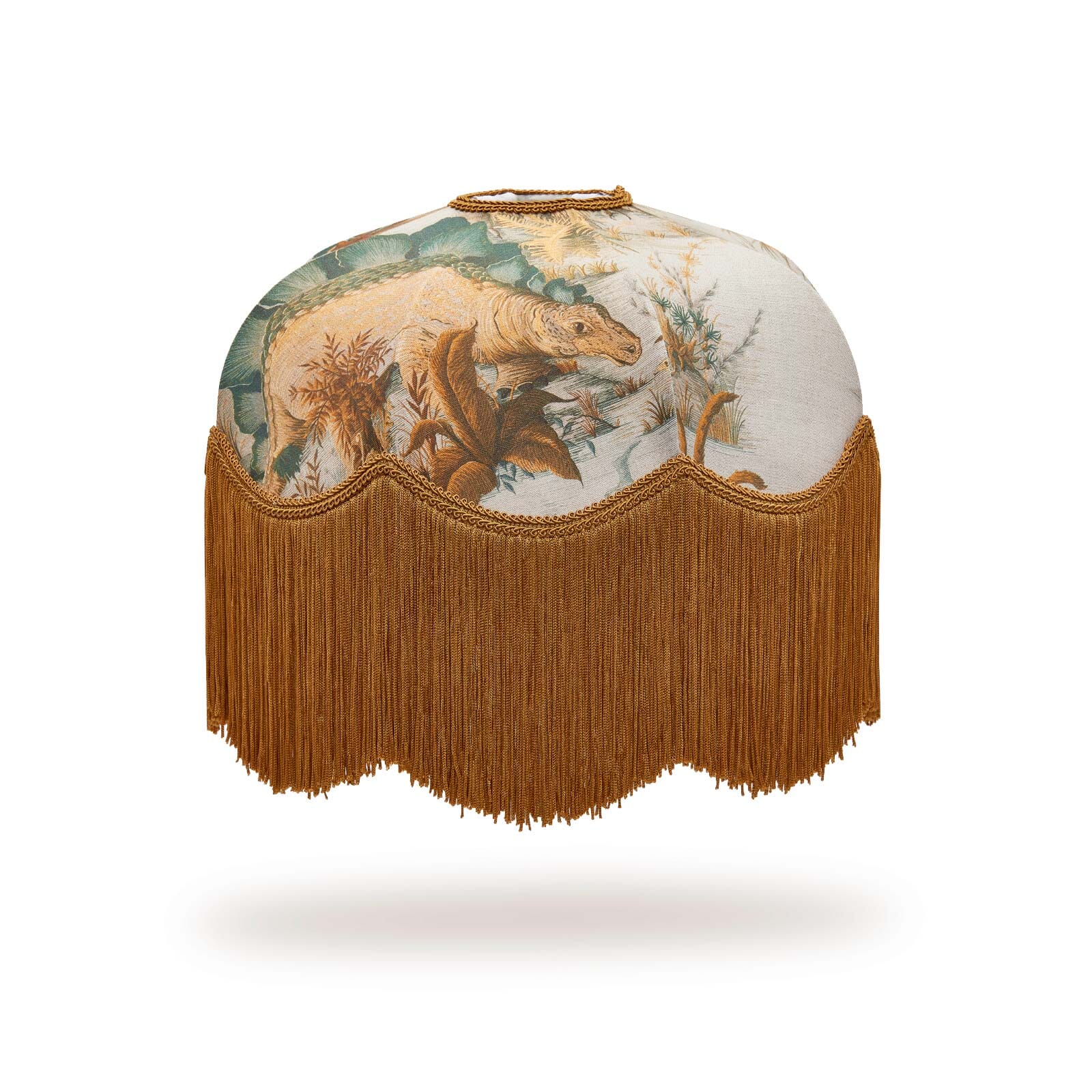 DINOSAURIA Cotton Linen Tilia Lampshade - Vintage Style Lighting Decor for Bedroom, Living Room & Nursery | Soft Dusk Glow Ambience