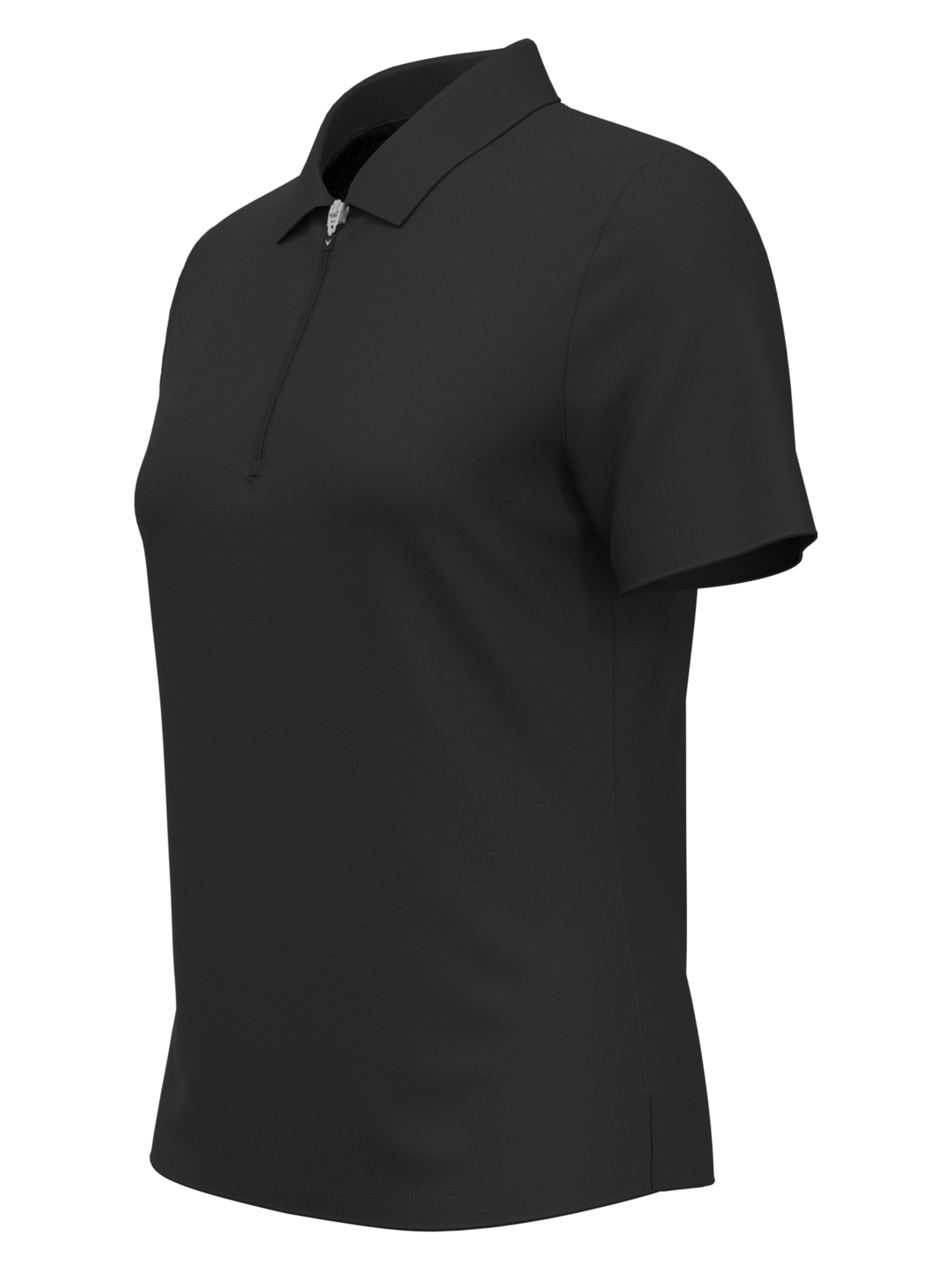 Women's 1/4 Zip Solid Golf Polo Shirt - Breathable Moisture-Wicking Performance Top for Golf, Tennis & Outdoor Activities