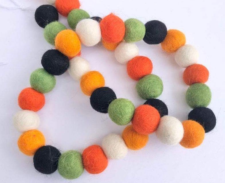 Monster Mash Halloween Garland - Spooky Party Decor for Home, Classroom, and Office | Perfect for Halloween Decorations, Themed Parties & Festive Events