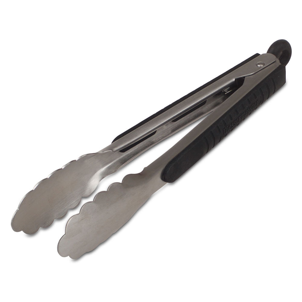Locking Tongs - Heavy Duty Stainless Steel Kitchen Tongs with Secure Lock for Grilling, Cooking, and Serving - Perfect for BBQ, Salad, and Pasta