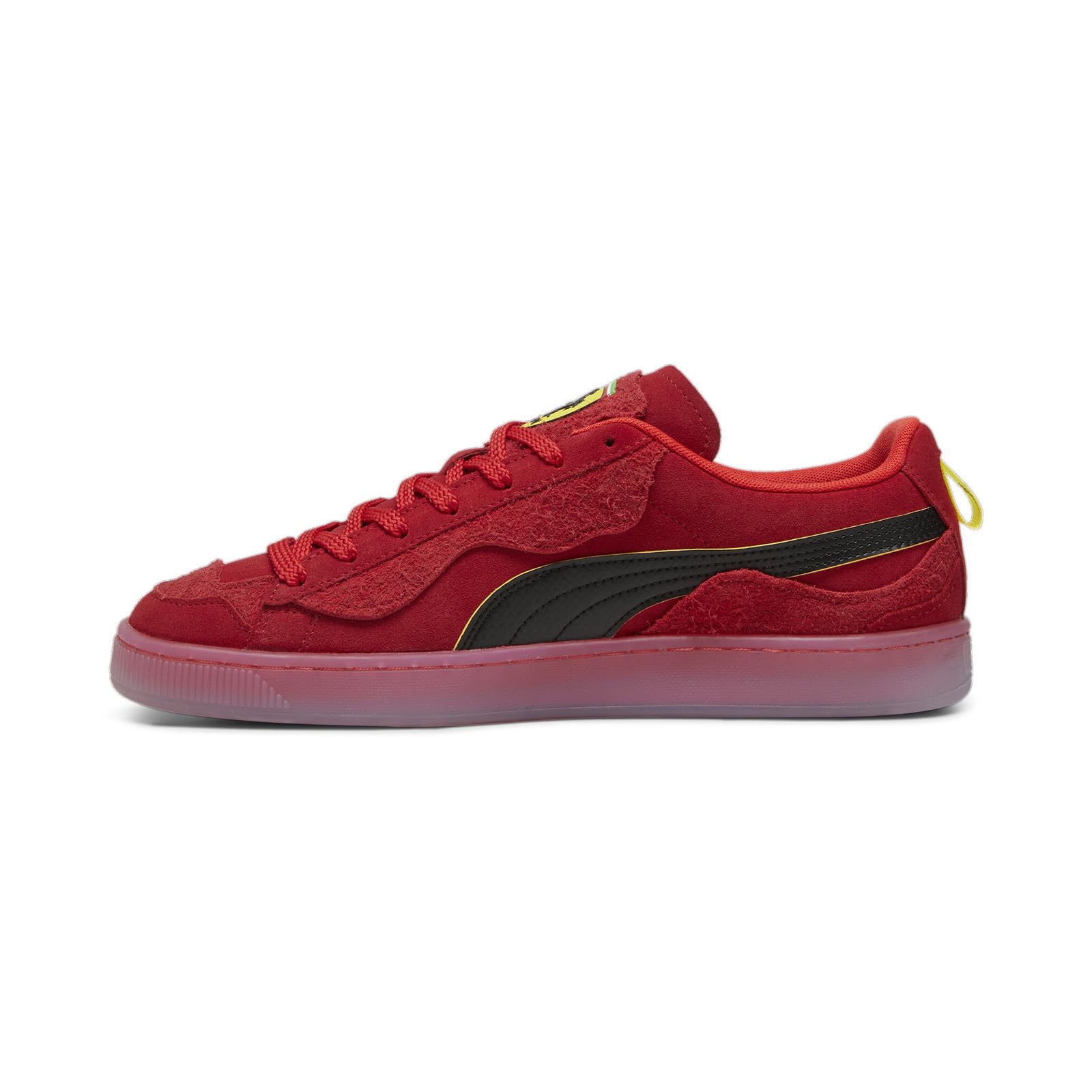 PUMA Men's Ferrari Suede Trippy Sneakers - Retro Running Shoes for Men, Lightweight & Comfortable - Perfect for Casual Wear, Jogging, and Street Style Fashion