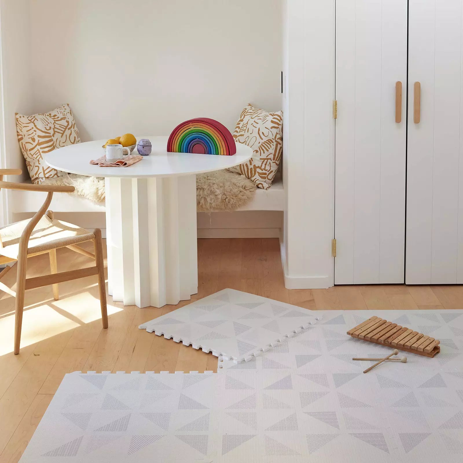 Little Nomad Play Mat - Non-Toxic, Eco-Friendly Baby Playmat for Crawling & Tummy Time - Soft, Washable & Durable Nursery Floor Mat for Kids & Toddlers - Perfect for Playrooms, Daycares & Home Use