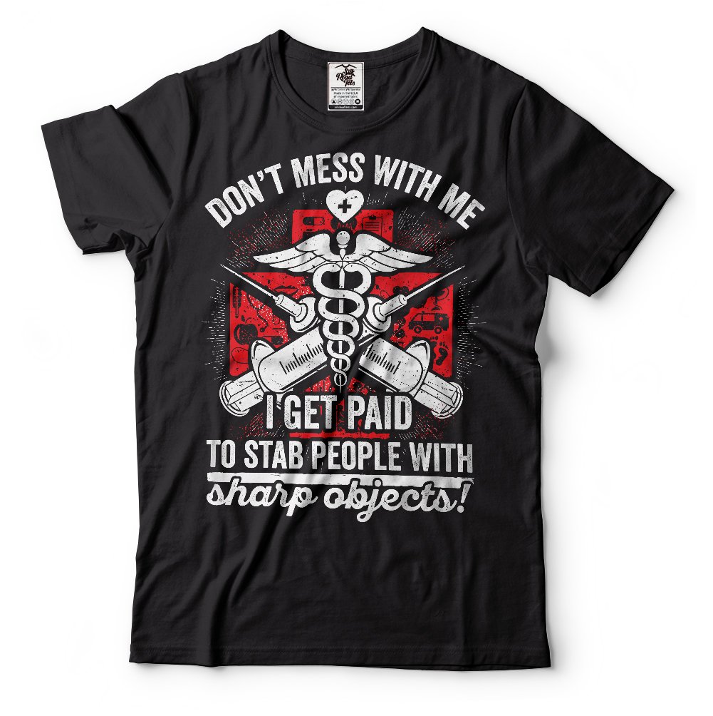 Funny Nurse Doctor Paramedic Medical Worker T-Shirt - Humorous Gift for Healthcare Professionals - Perfect for Work, Parties & Casual Wear
