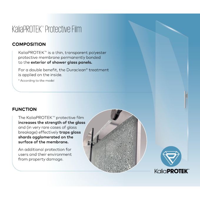 KONCEPT EVO Matt Black Sliding Shower Door 60