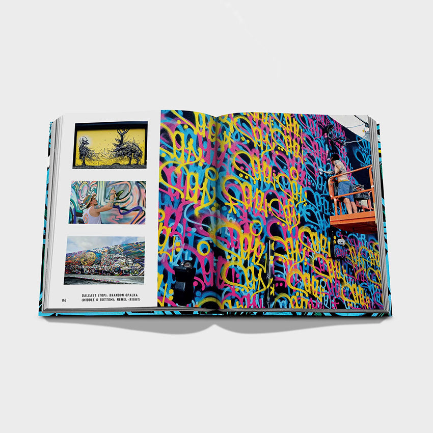 Assouline Street Art Icons Book: The Story of Wynwood Walls - Explore Urban Art History & Culture | Perfect for Art Lovers, Coffee Table Decor, and Gift Ideas