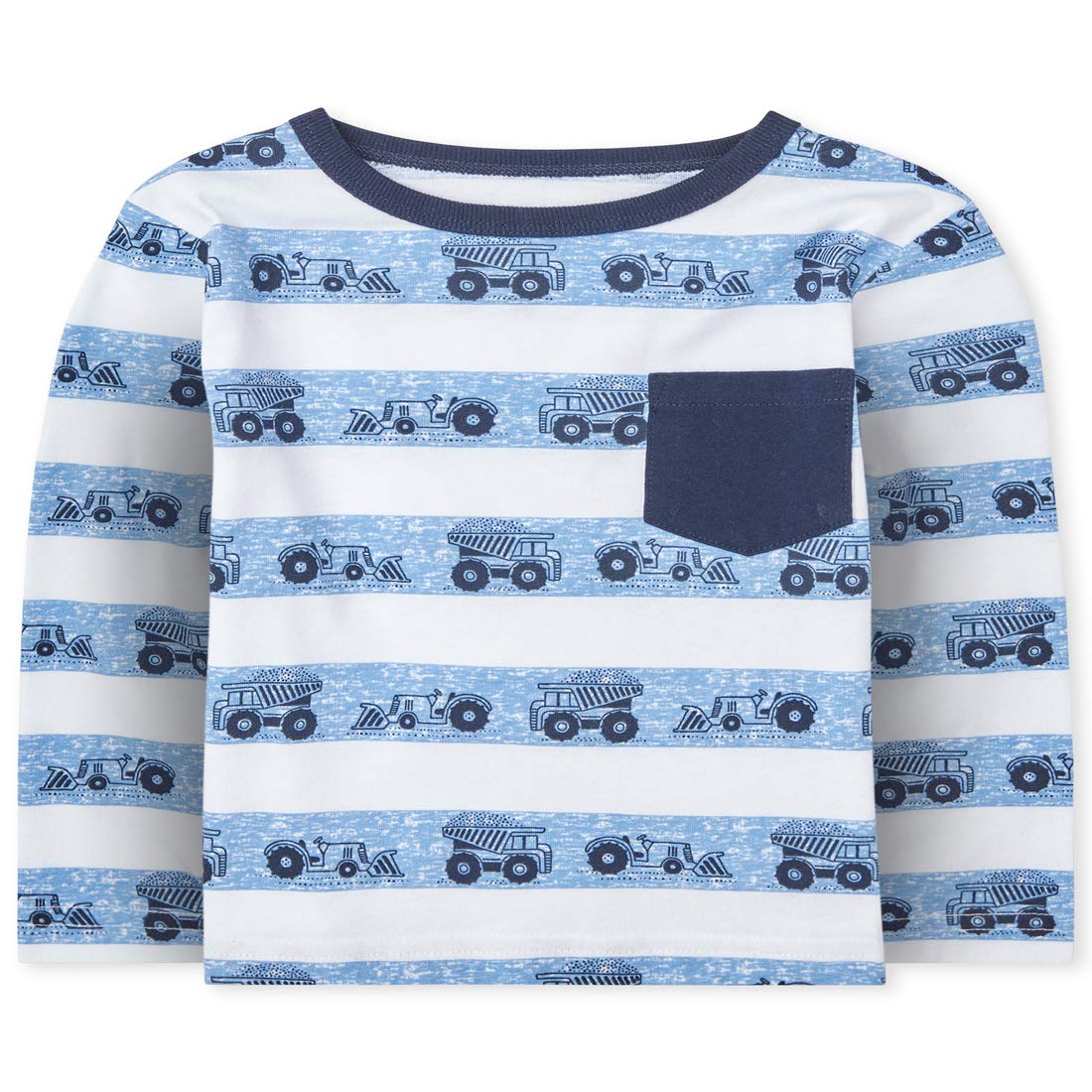The Children's Place Boys' Baby & Toddler Striped Cotton T-Shirt - Soft Casual Short Sleeve Tee for Playdates & Everyday Wear