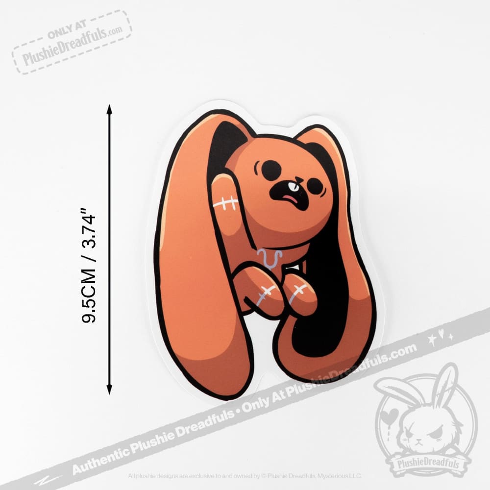 Plushie Dreadfuls Vinyl Sticker Pack Vol. 1 - Cute Kawaii Stickers for Laptops, Water Bottles & DIY Crafts - Perfect for Scrapbooking, Journaling & Gift Decorations