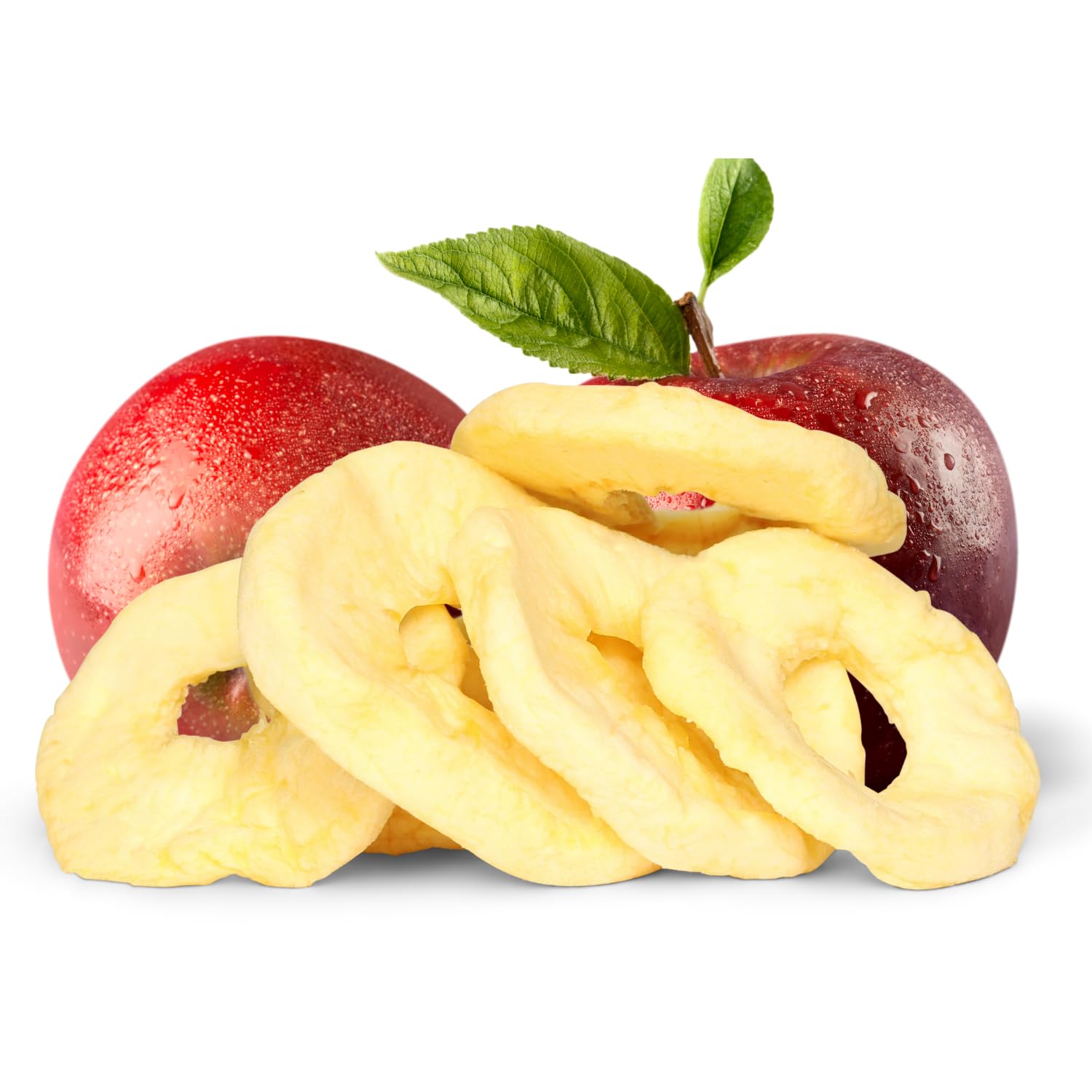 Unsweetened Dried Apple Rings by Its Delish - 24oz Jumbo Pack | No Sugar Added, Vegan & Kosher Certified | Soft Moist Apple Slices for Healthy Snacking | Perfect for Lunchboxes, Hiking & On-the-Go Nutrition